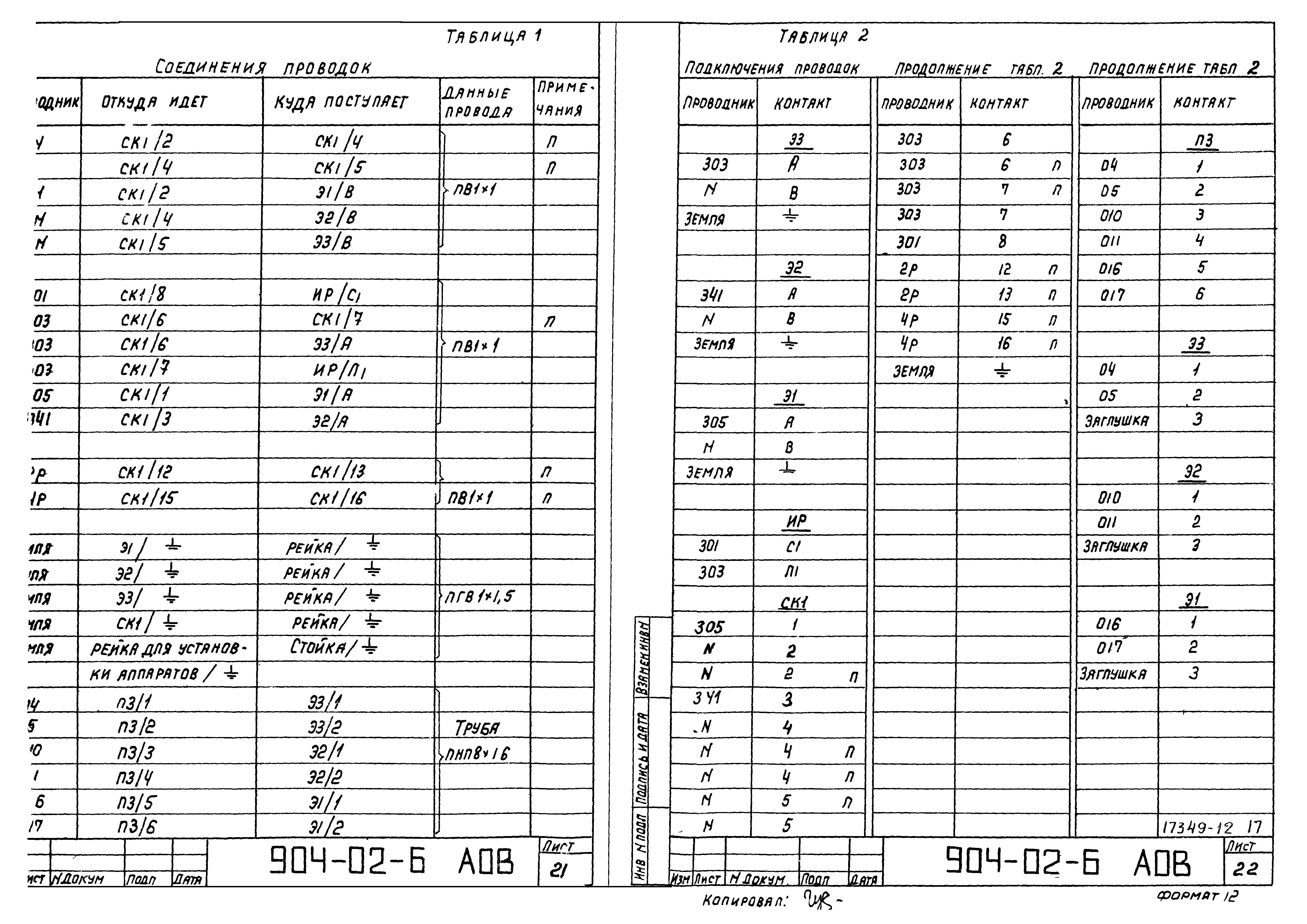 Типовые проектные решения 904-02-6