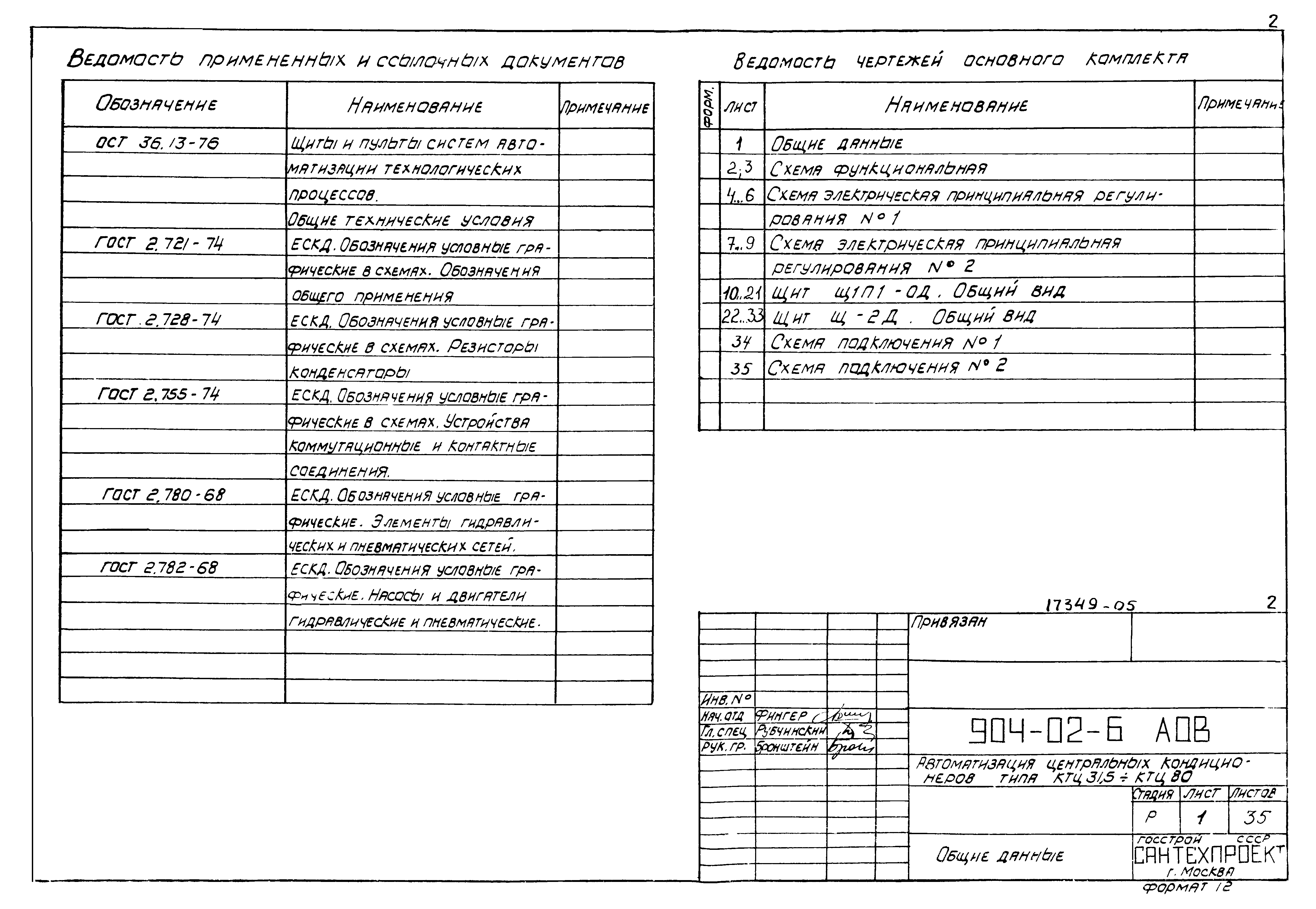 Типовые проектные решения 904-02-6