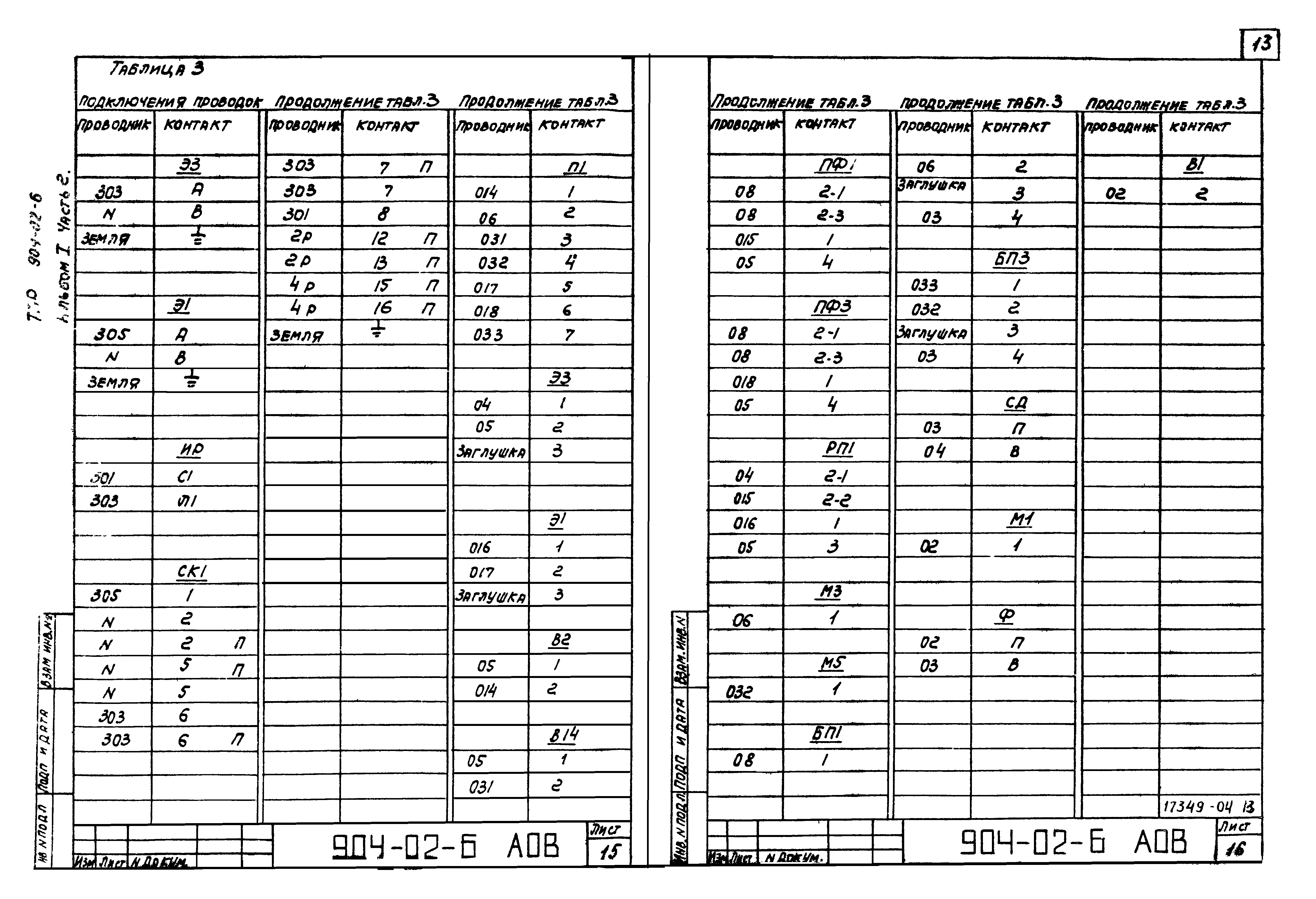 Типовые проектные решения 904-02-6