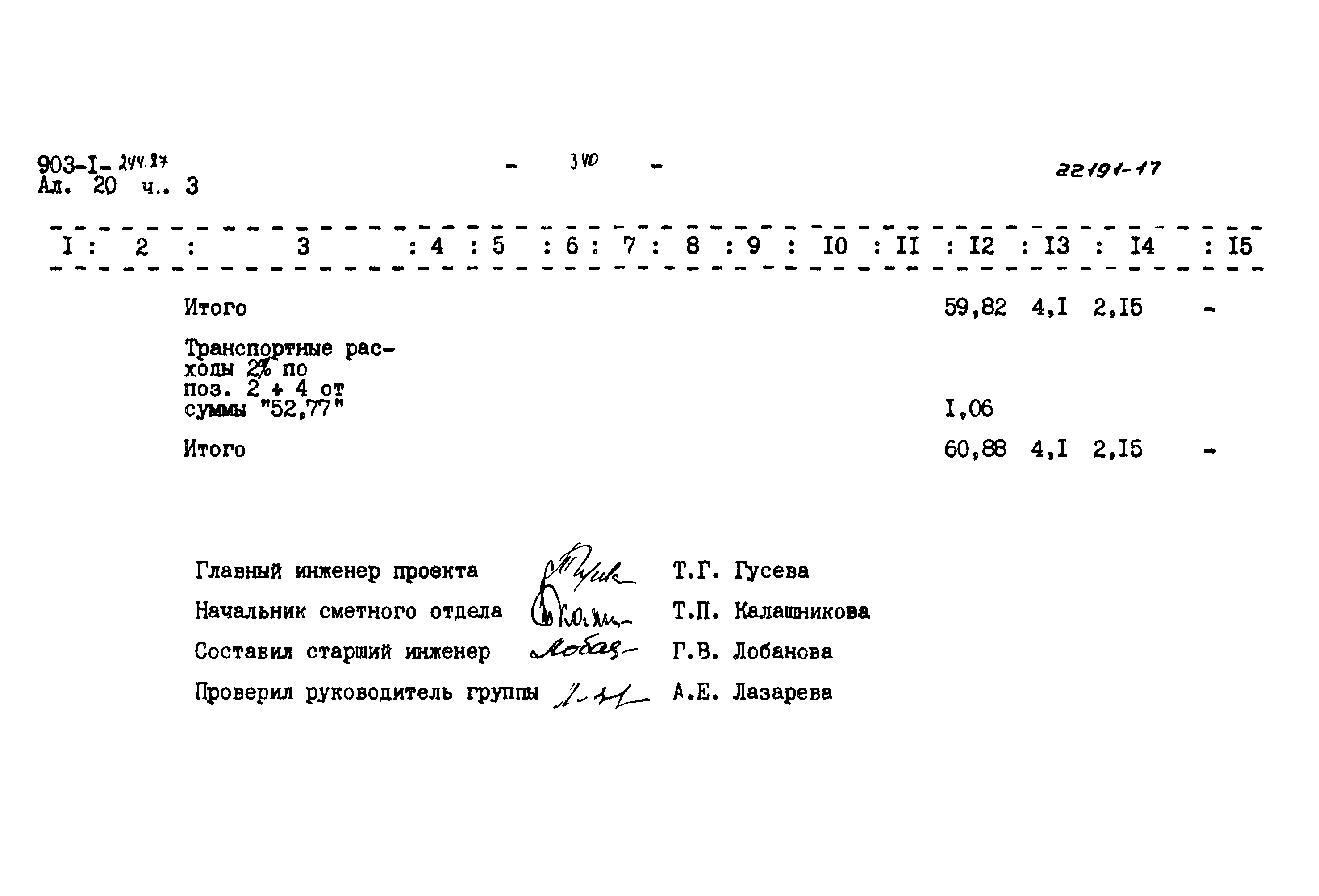 Типовой проект 903-1-244.87