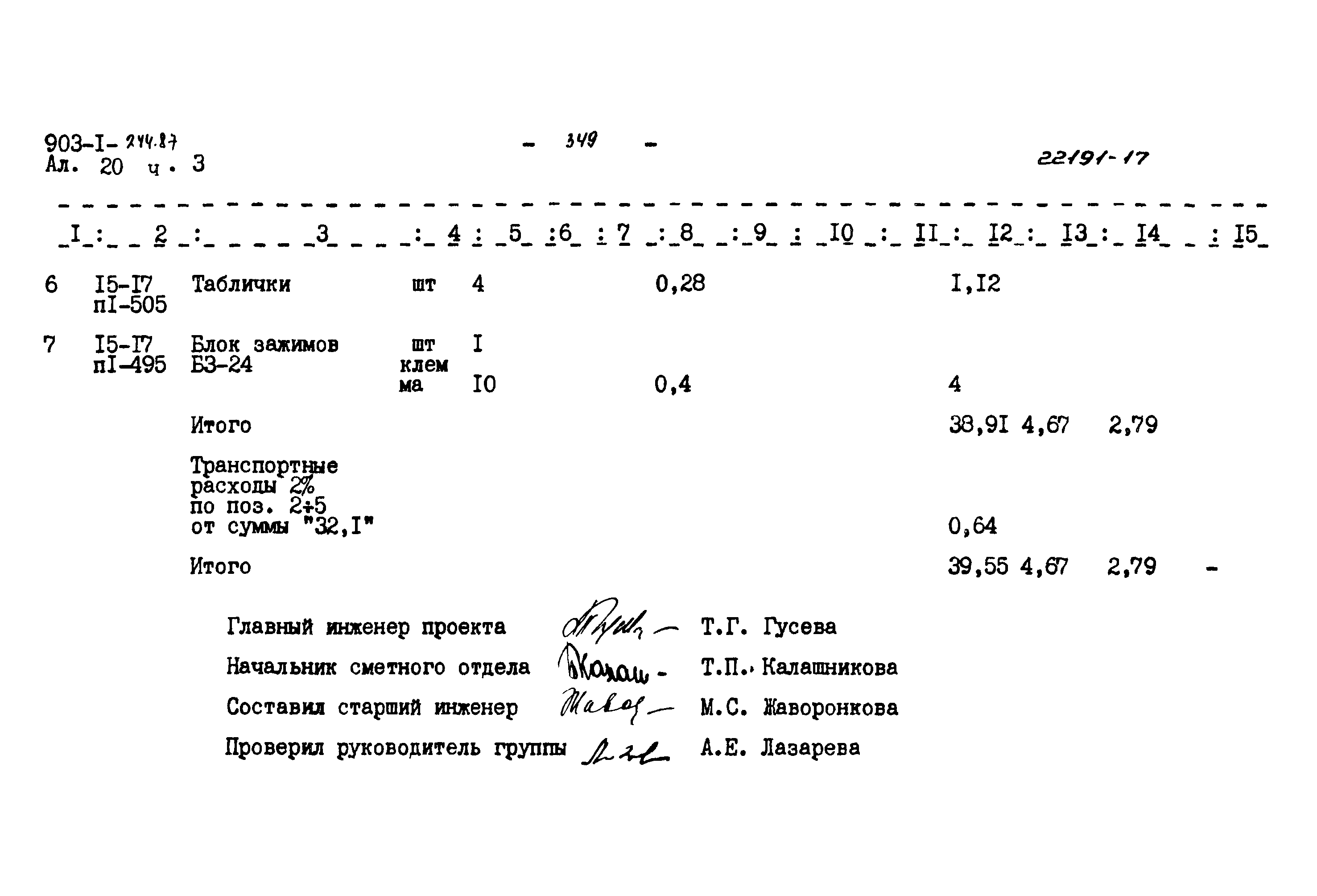 Типовой проект 903-1-244.87