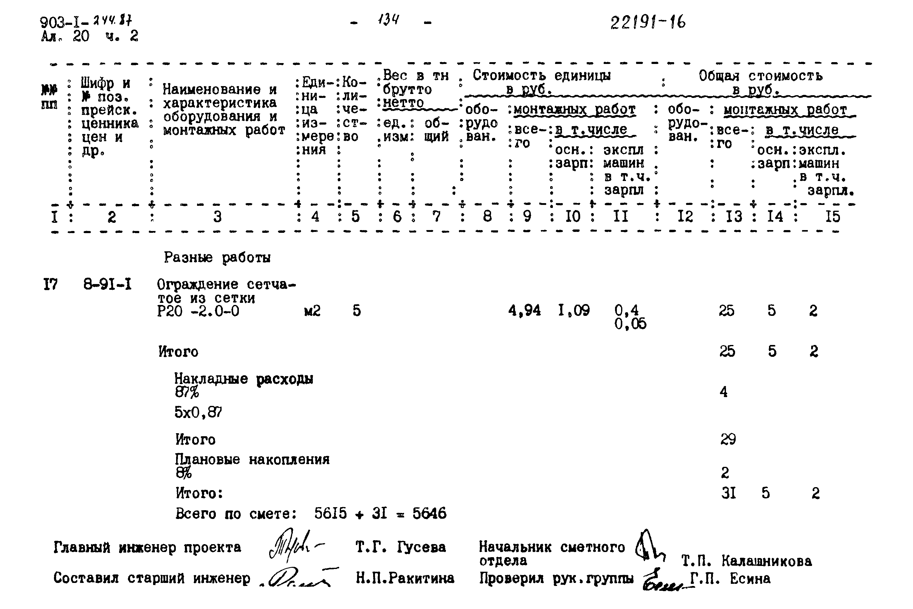 Типовой проект 903-1-244.87