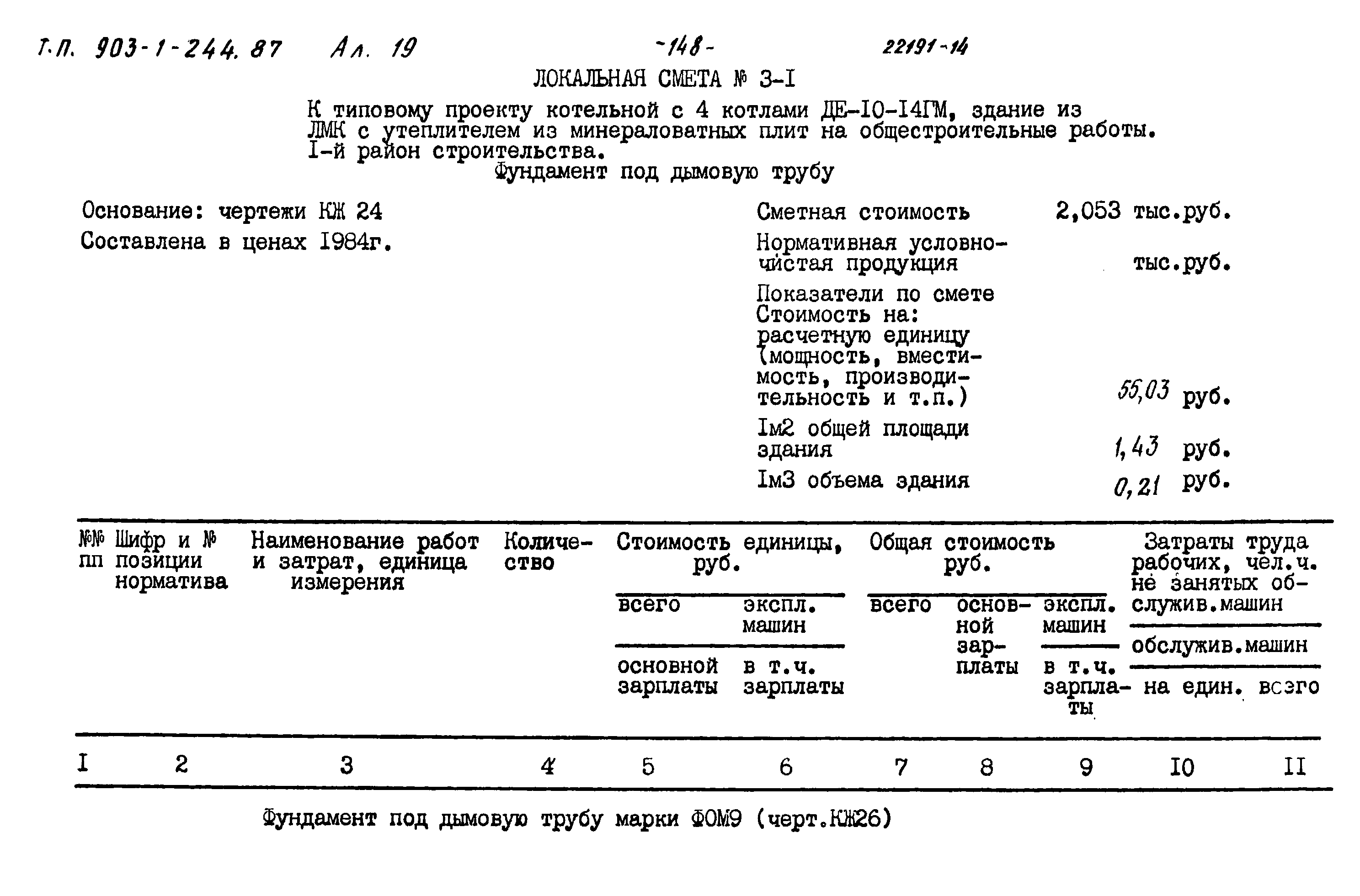 Типовой проект 903-1-244.87