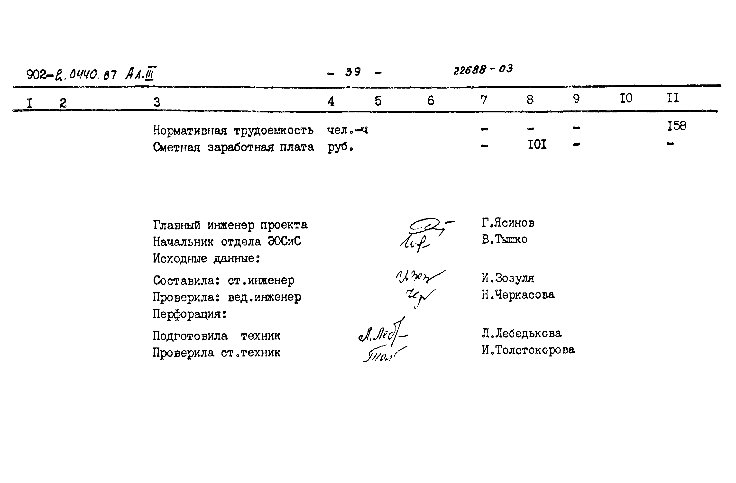 Типовые проектные решения 902-2-0440.87