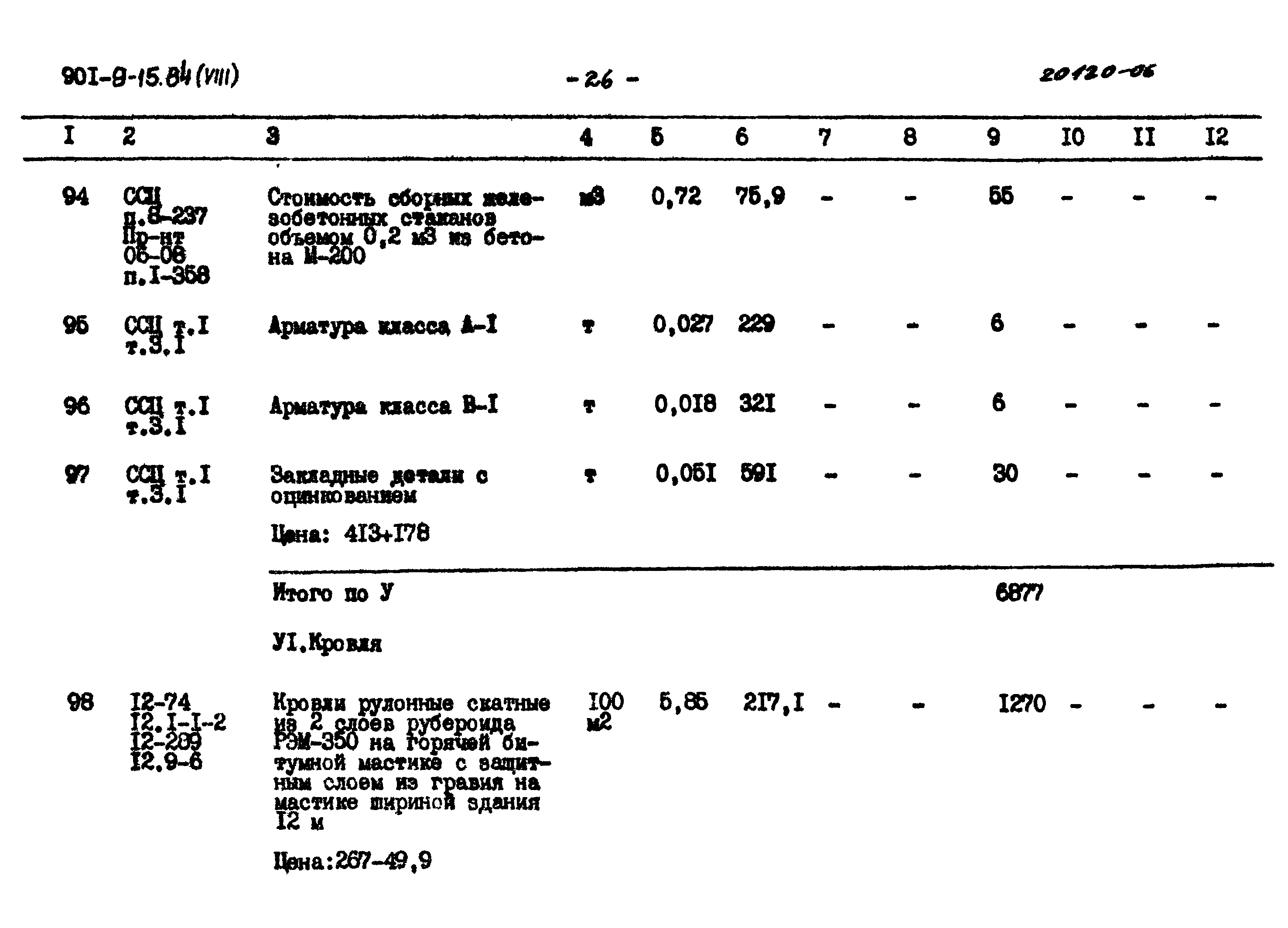 Типовой проект 901-9-15.84