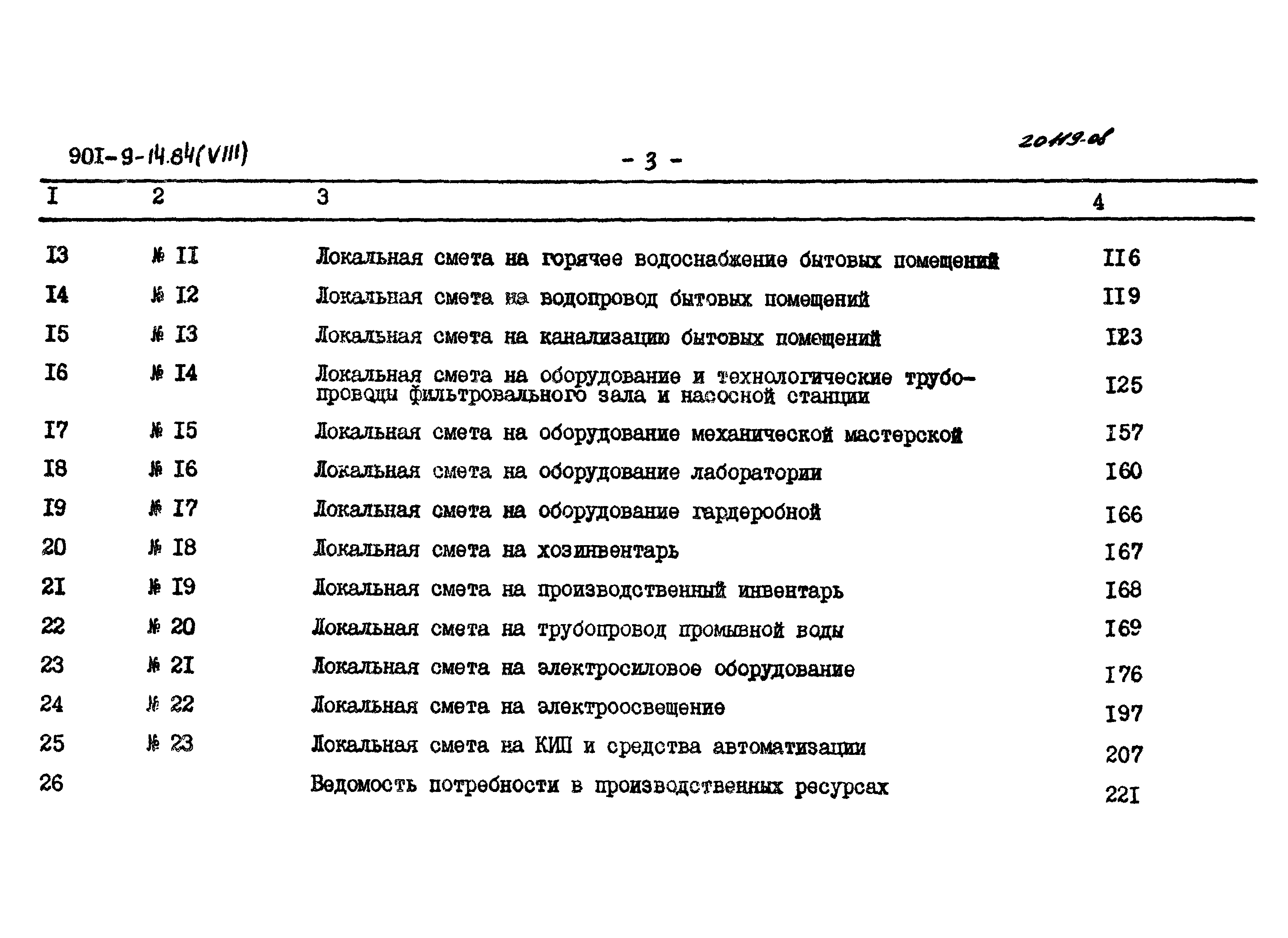 Типовой проект 901-9-14.84