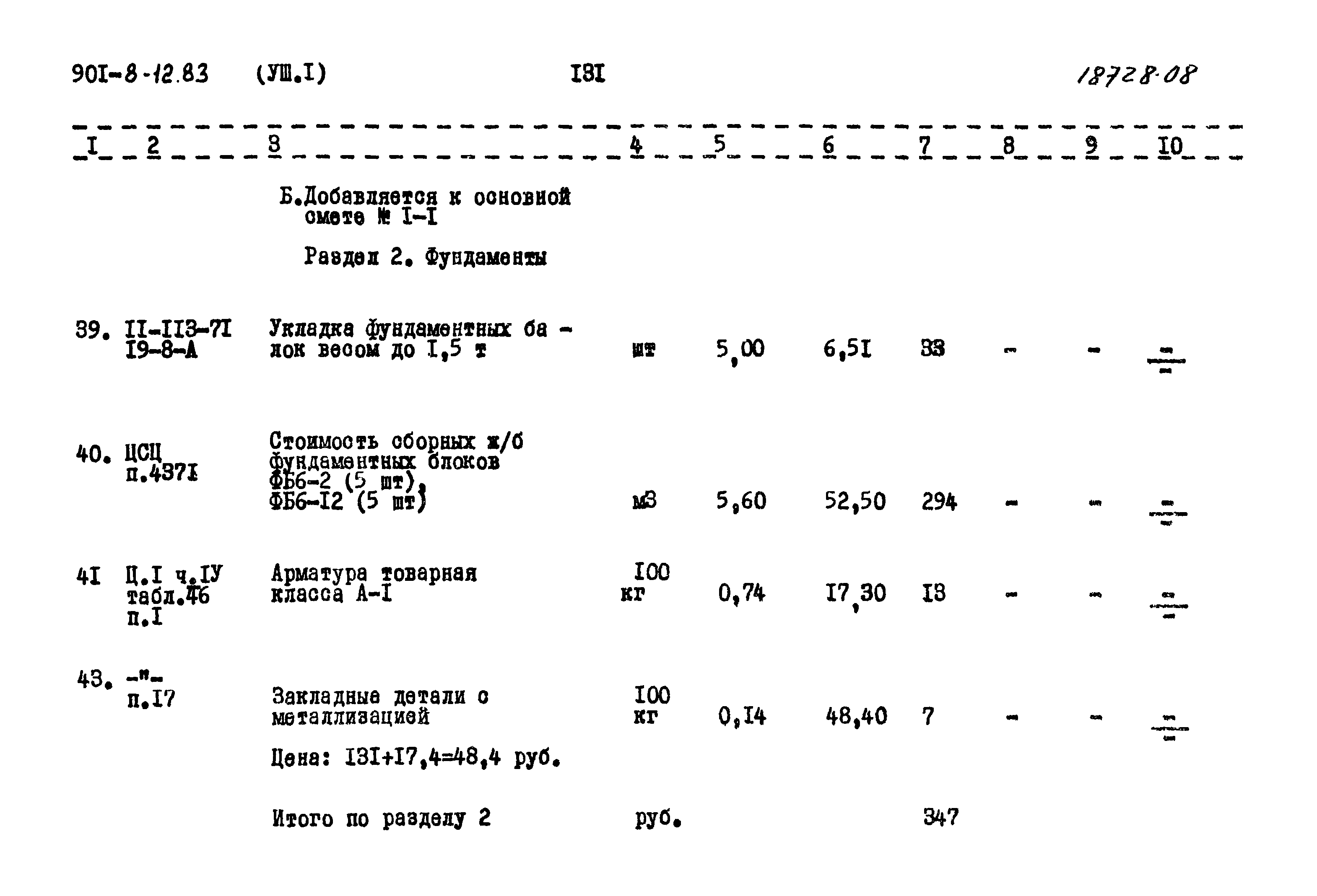 Типовой проект 901-8-12.83