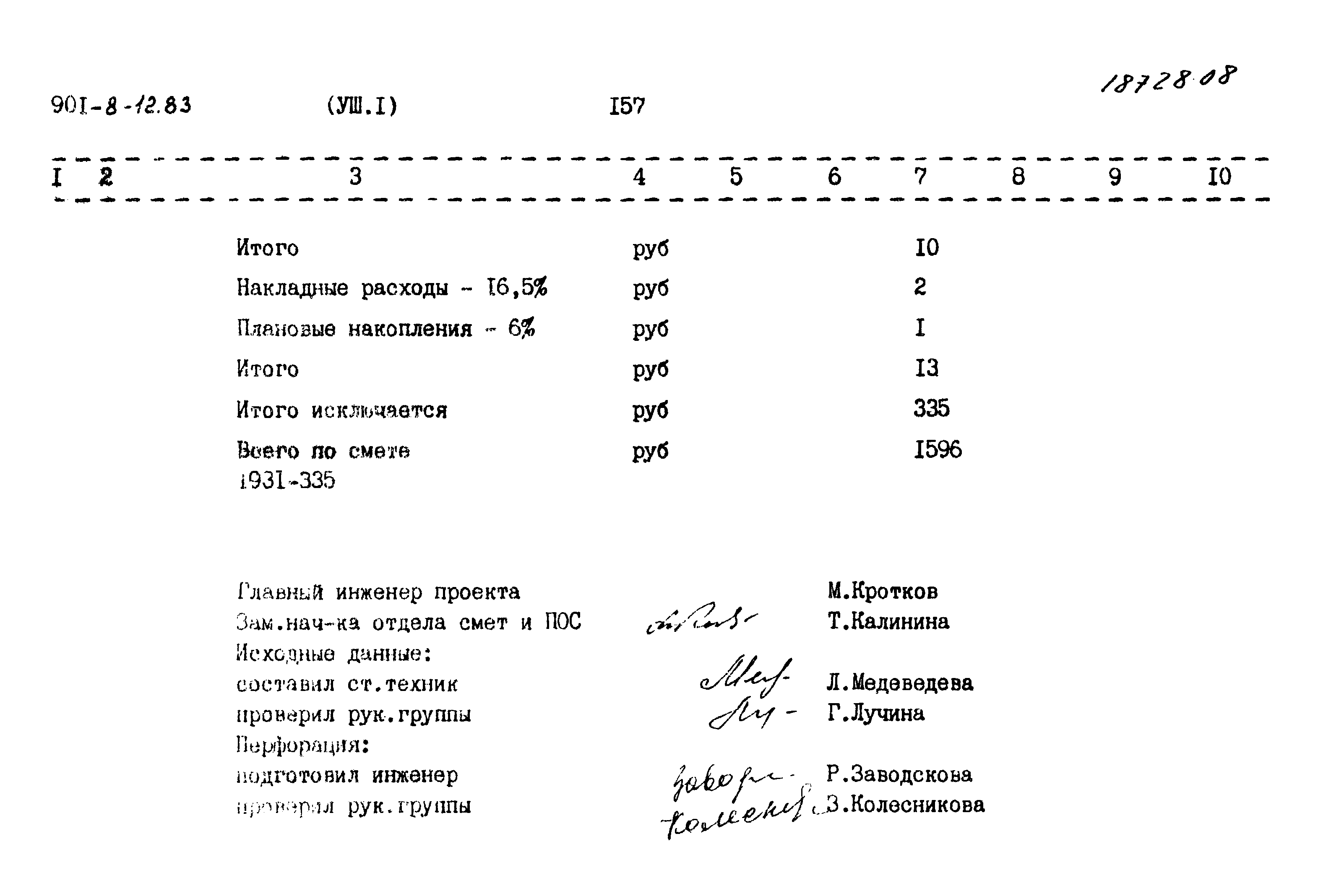 Типовой проект 901-8-12.83