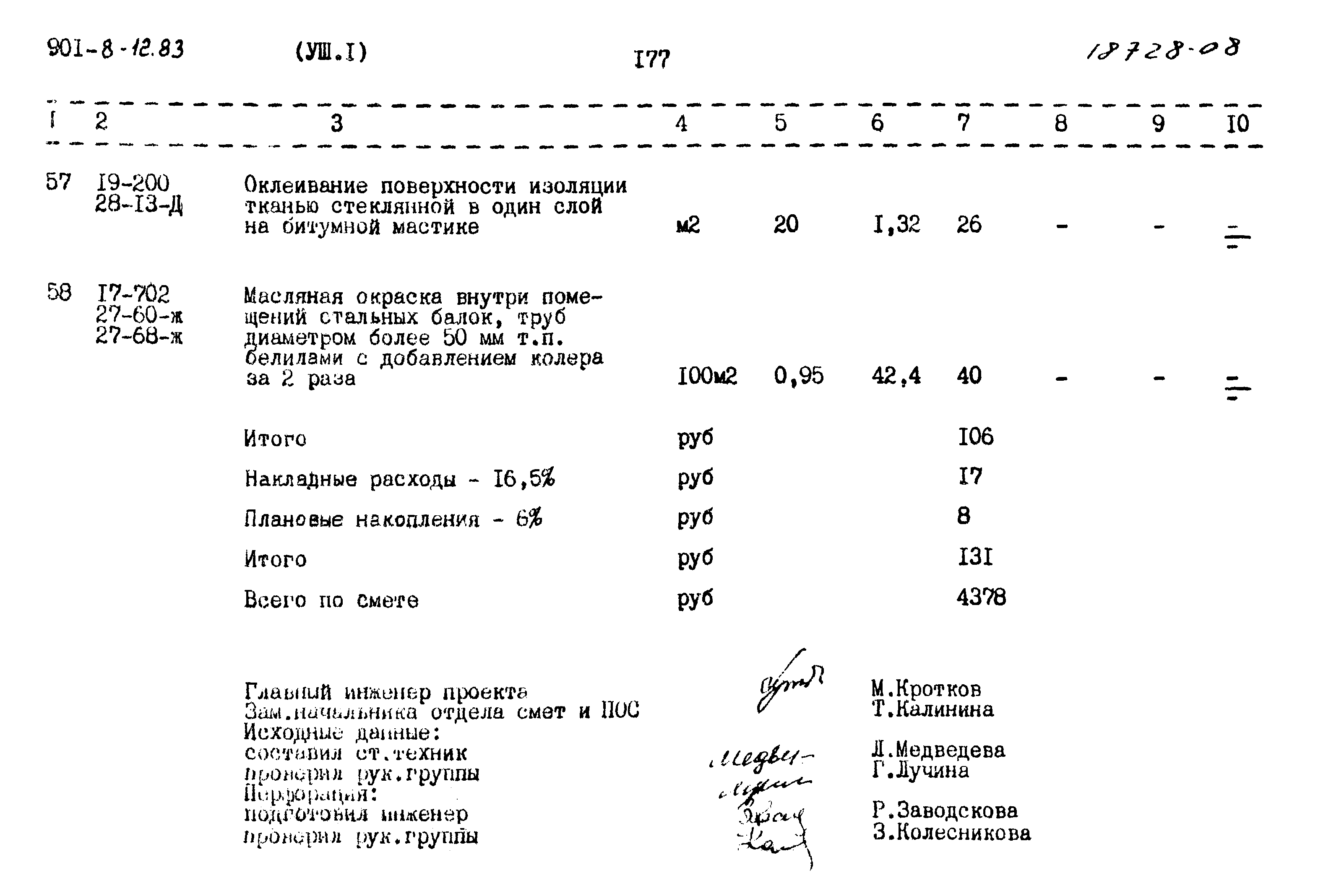 Типовой проект 901-8-12.83