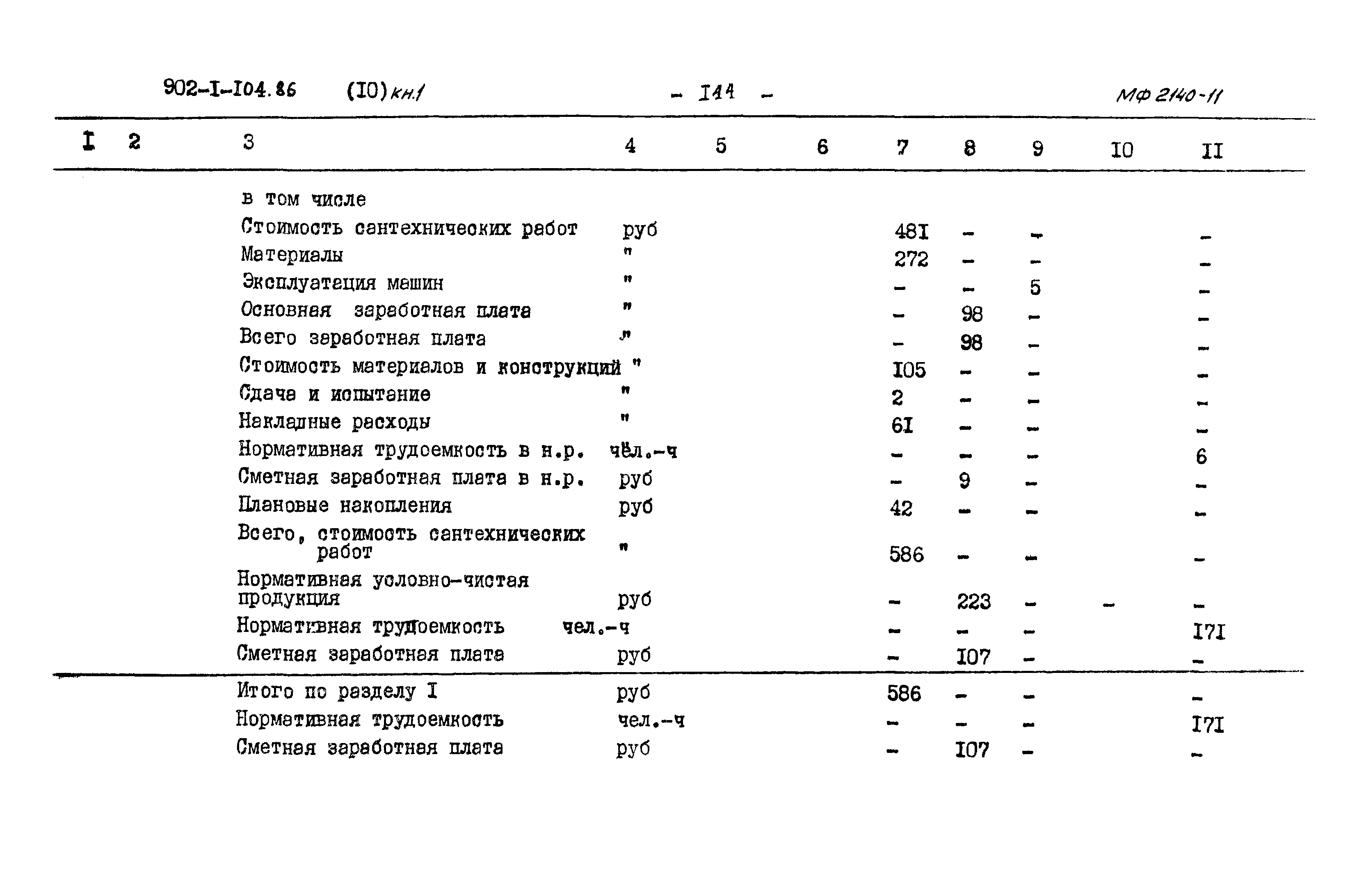 Типовой проект 902-1-106.86