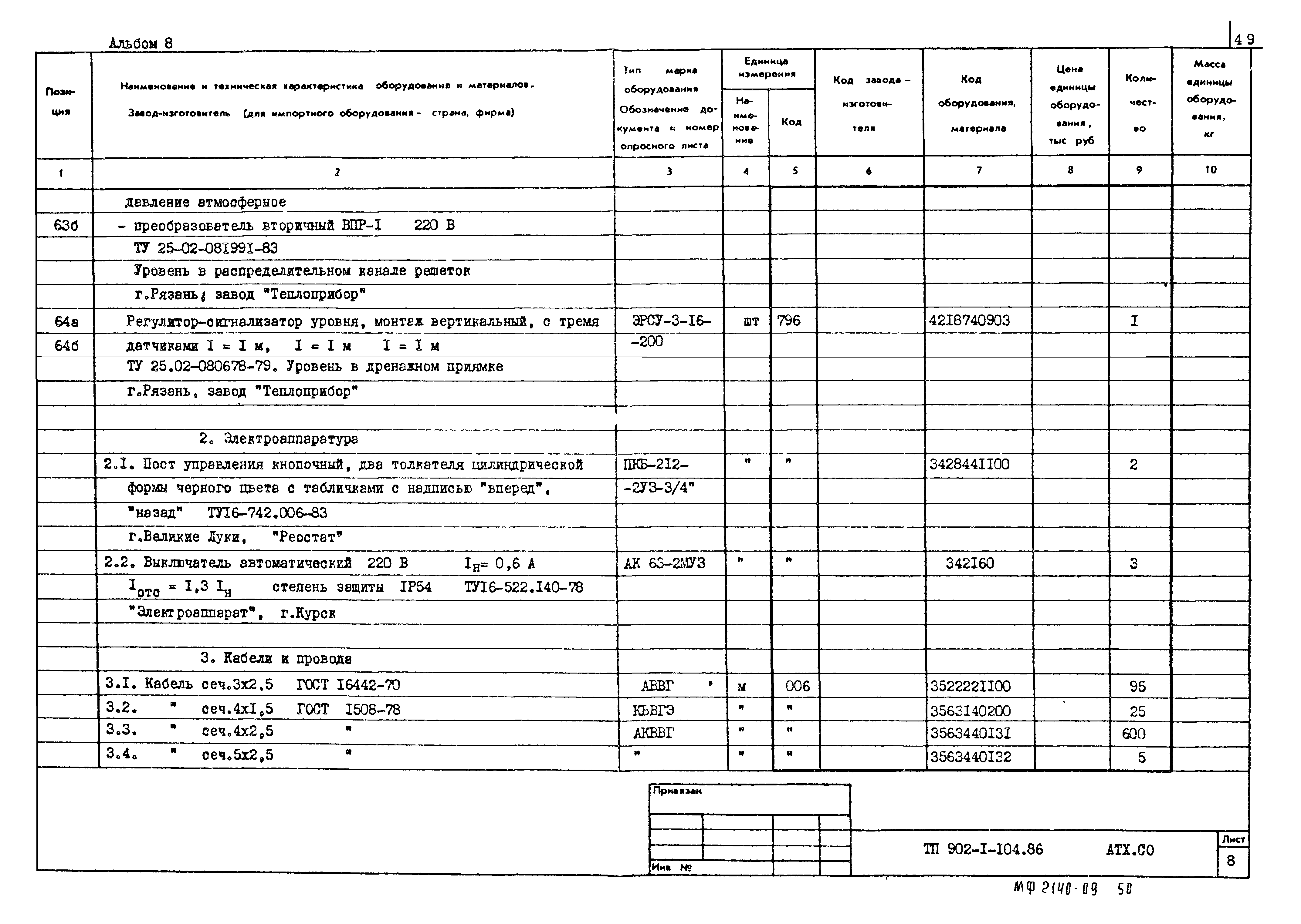 Типовой проект 902-1-105.86