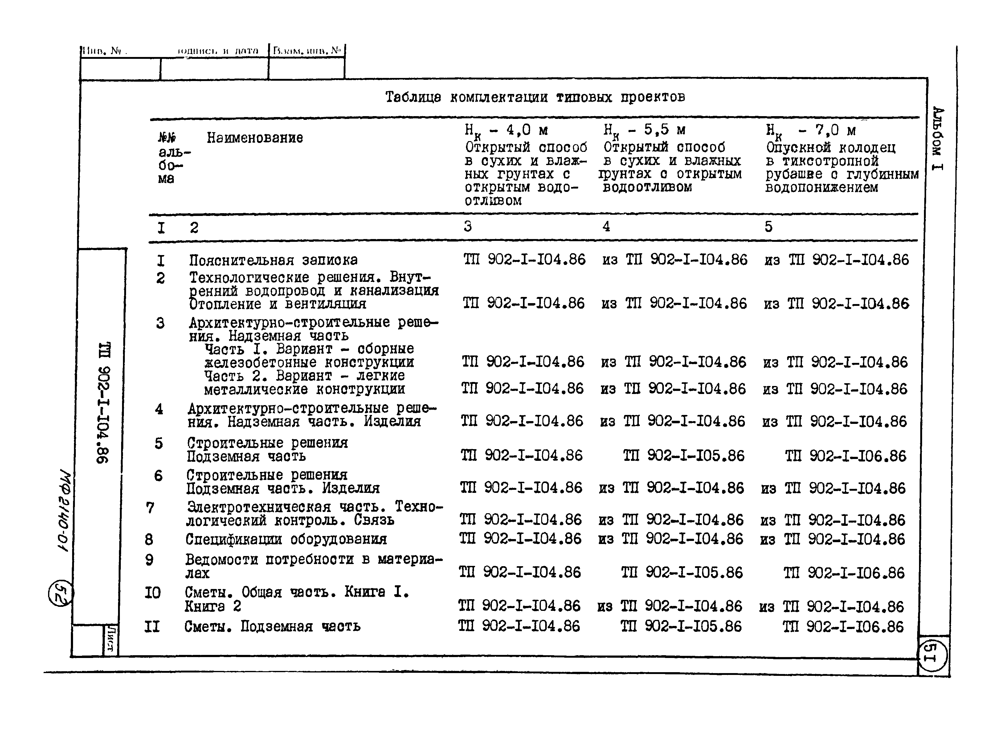 Типовой проект 902-1-105.86