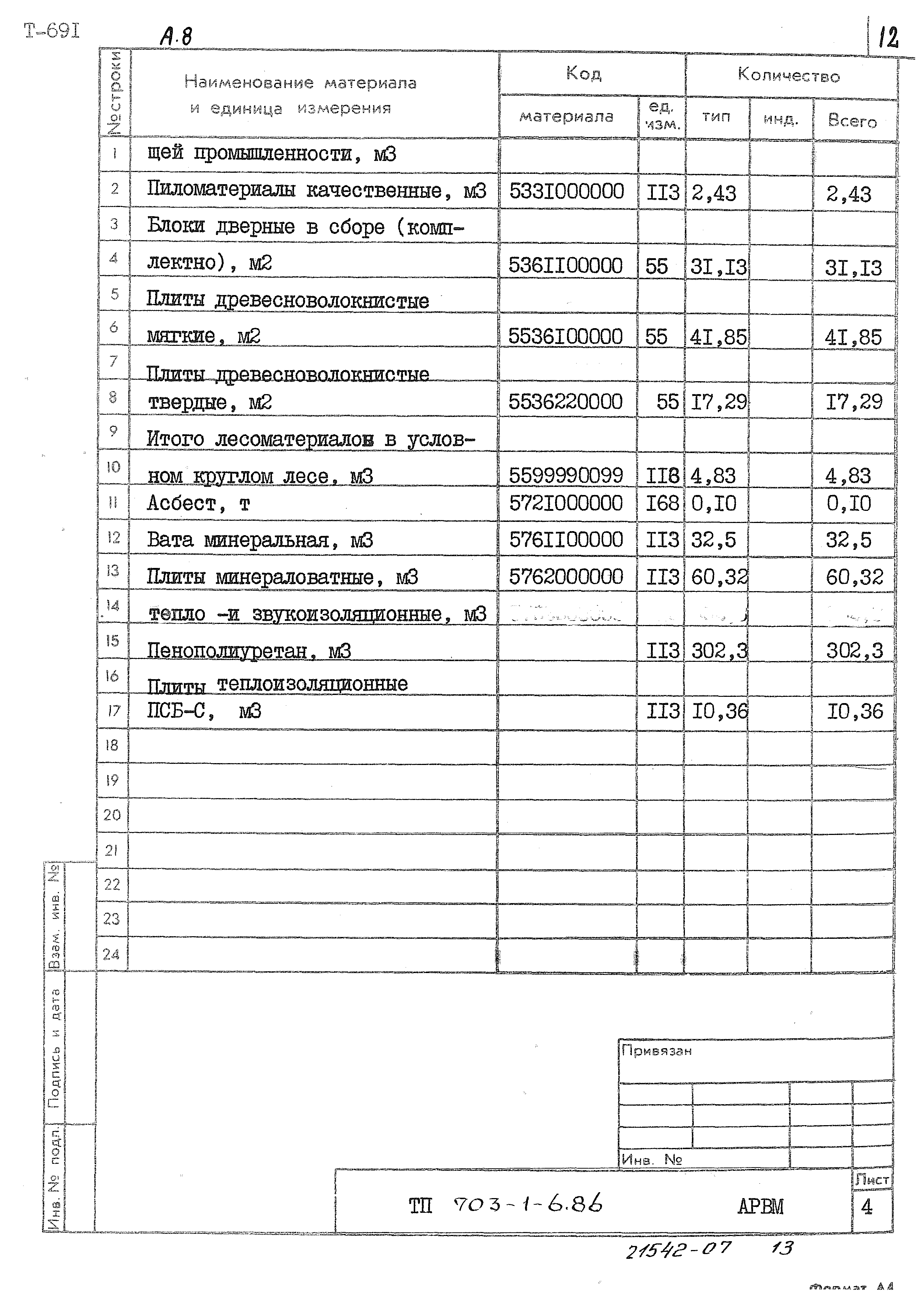 Типовой проект 703-1-6.86