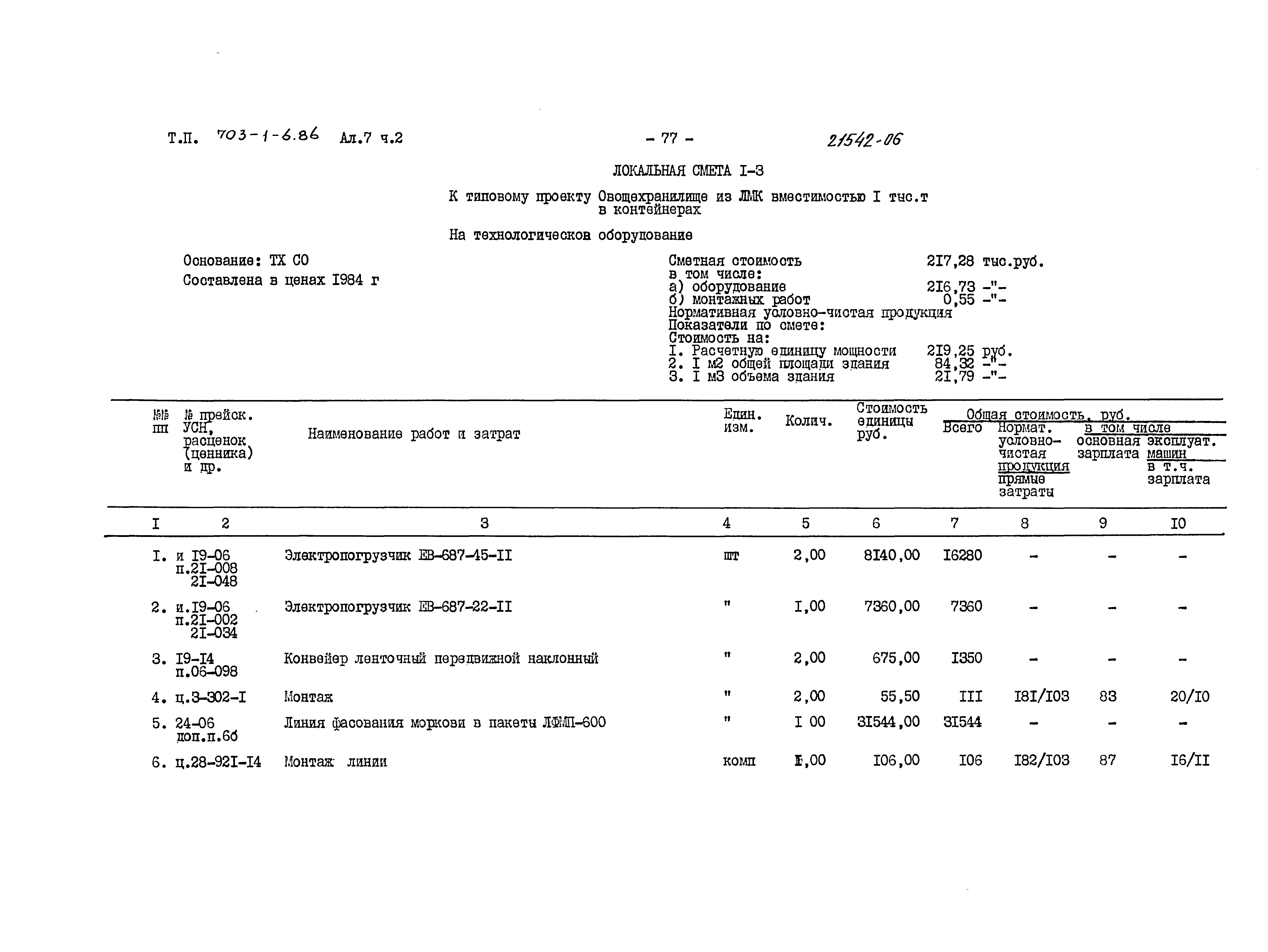 Типовой проект 703-1-6.86