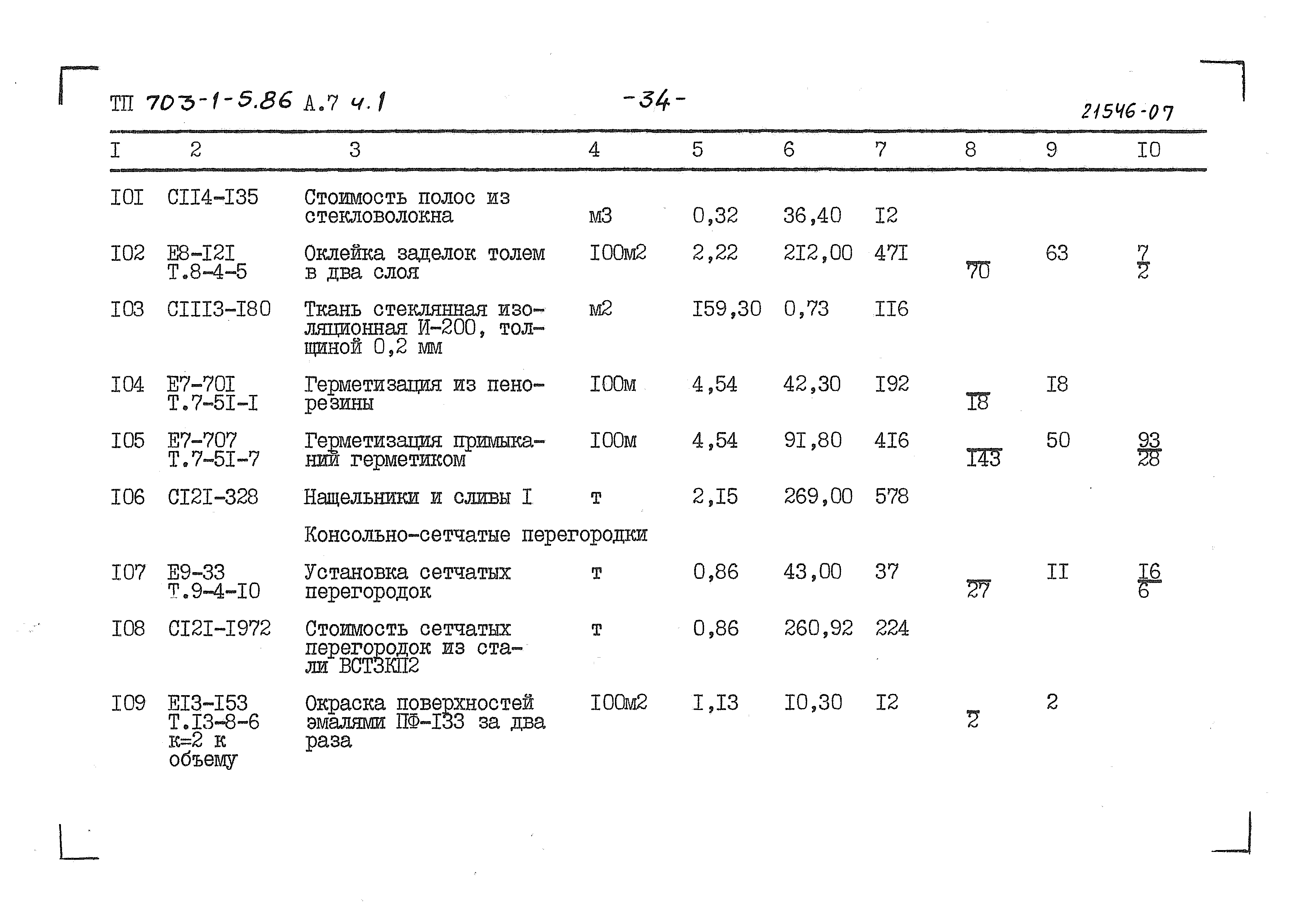 Типовой проект 703-1-5.86