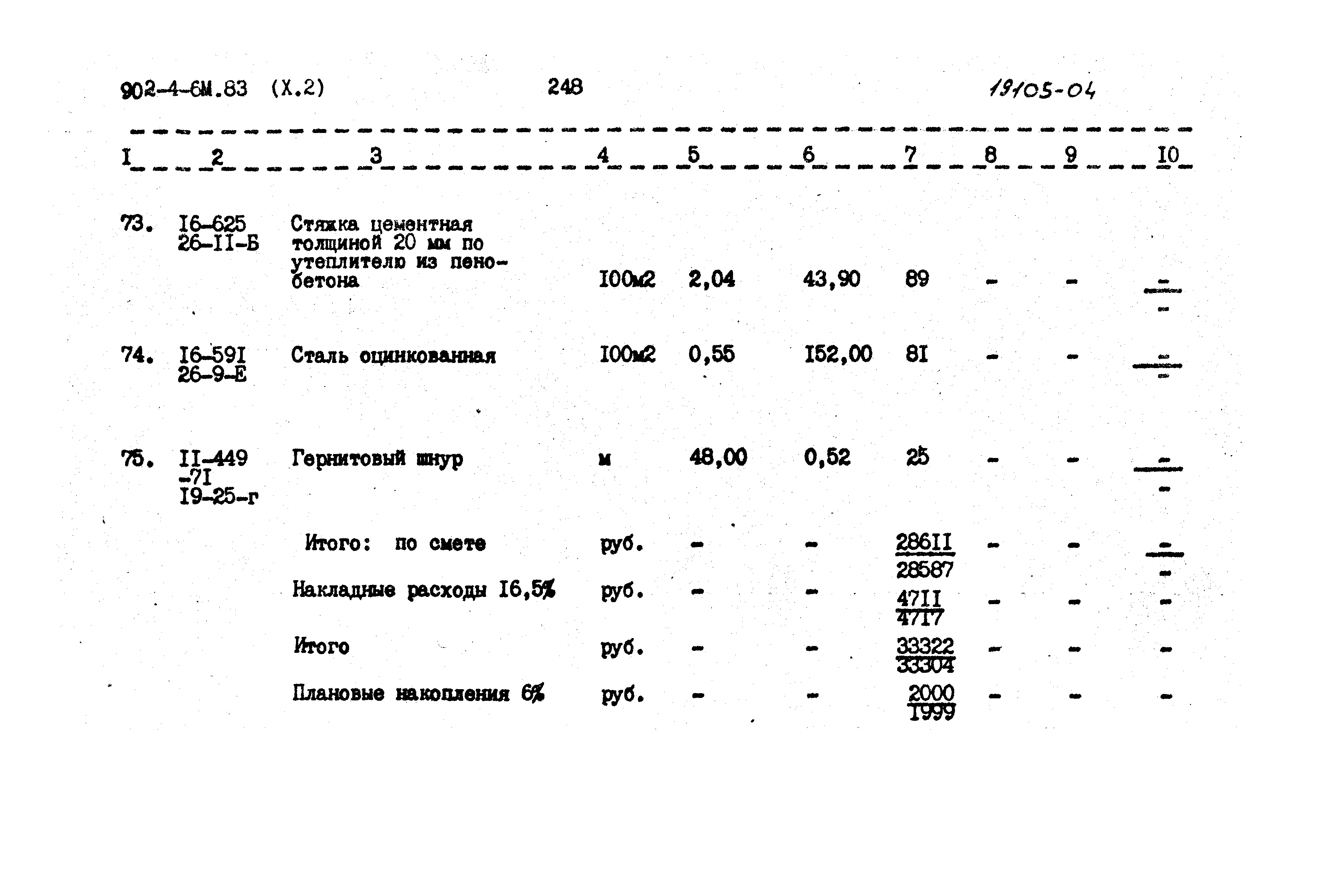 Типовой проект 902-4-6м.83