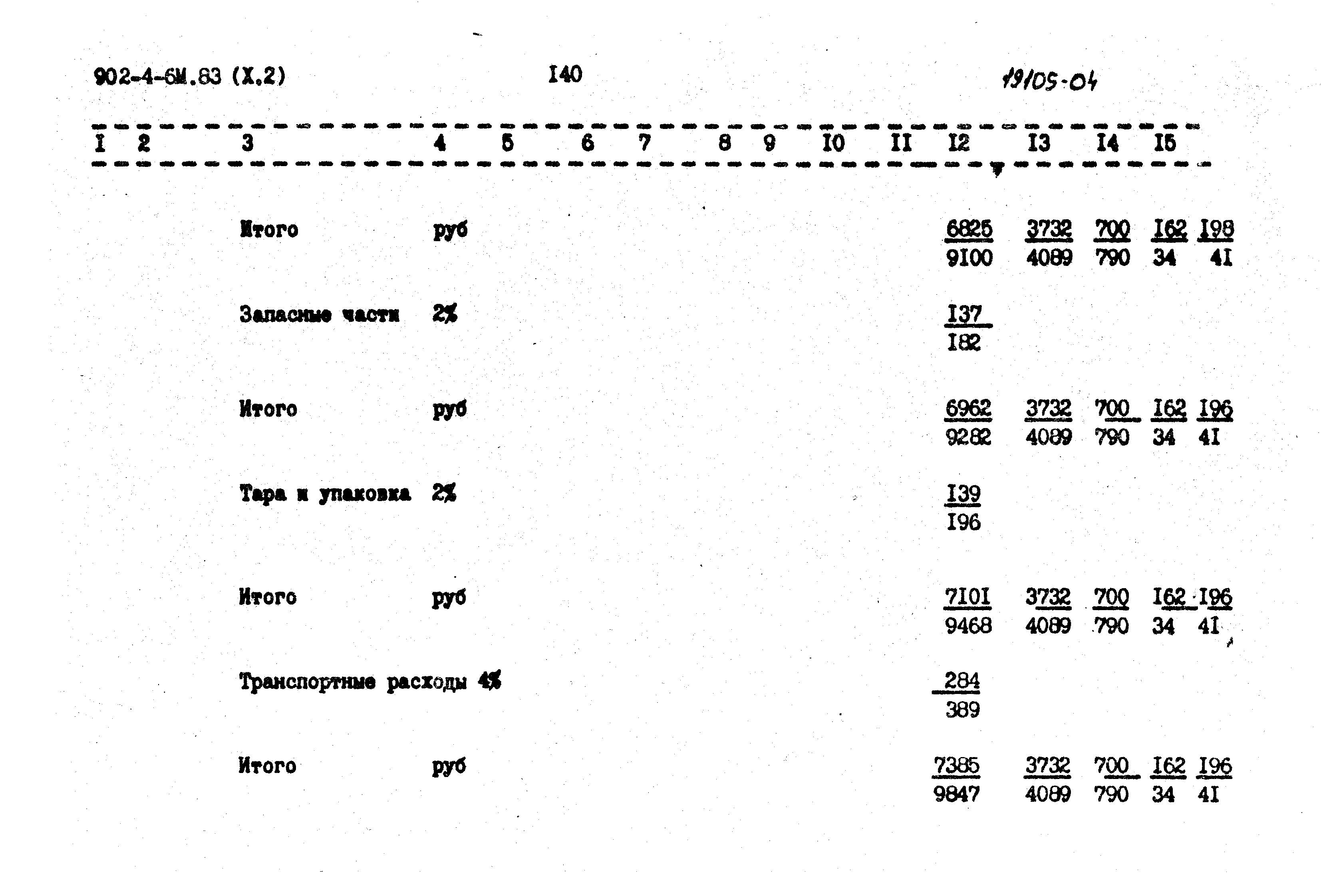 Типовой проект 902-4-6м.83