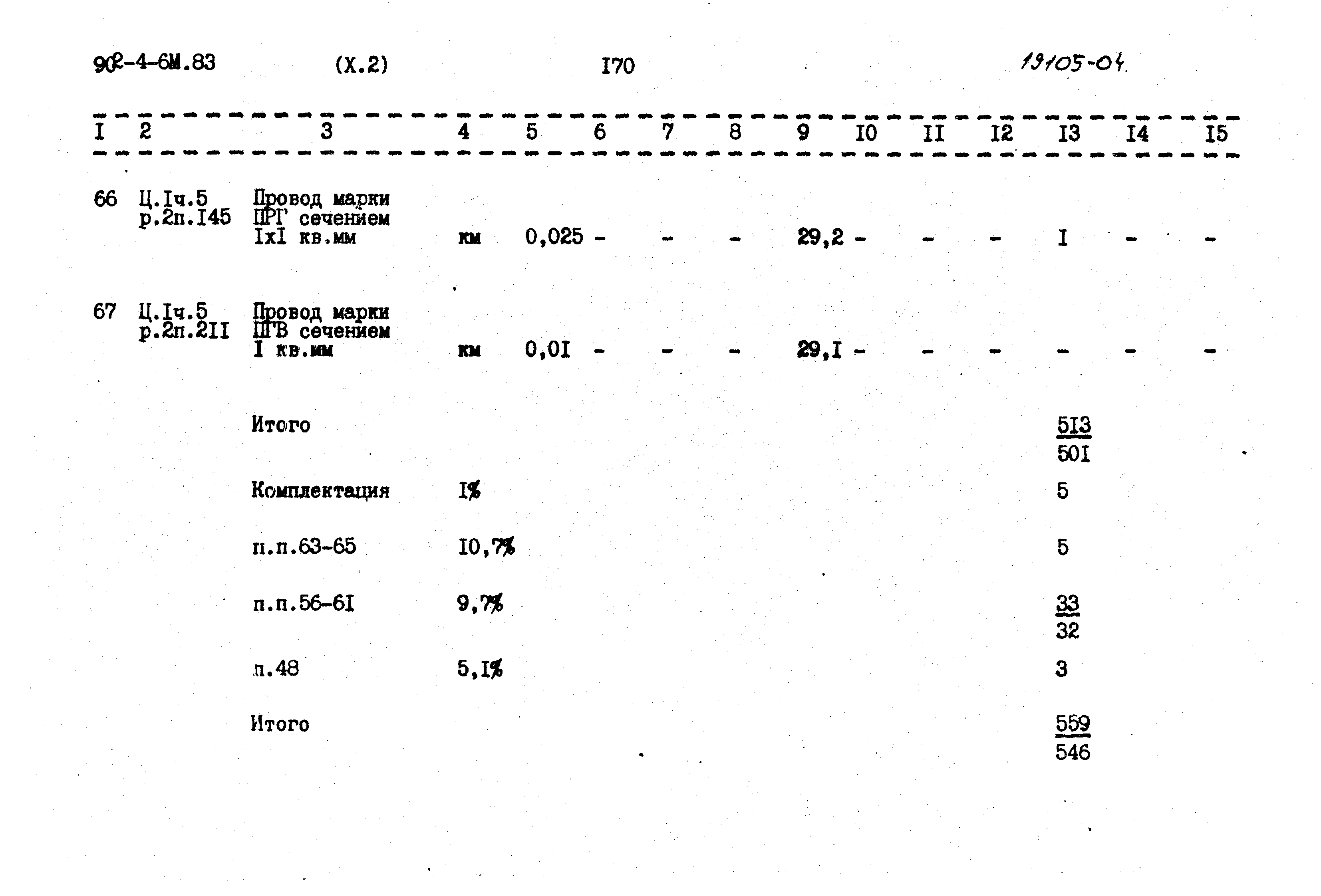 Типовой проект 902-4-6м.83