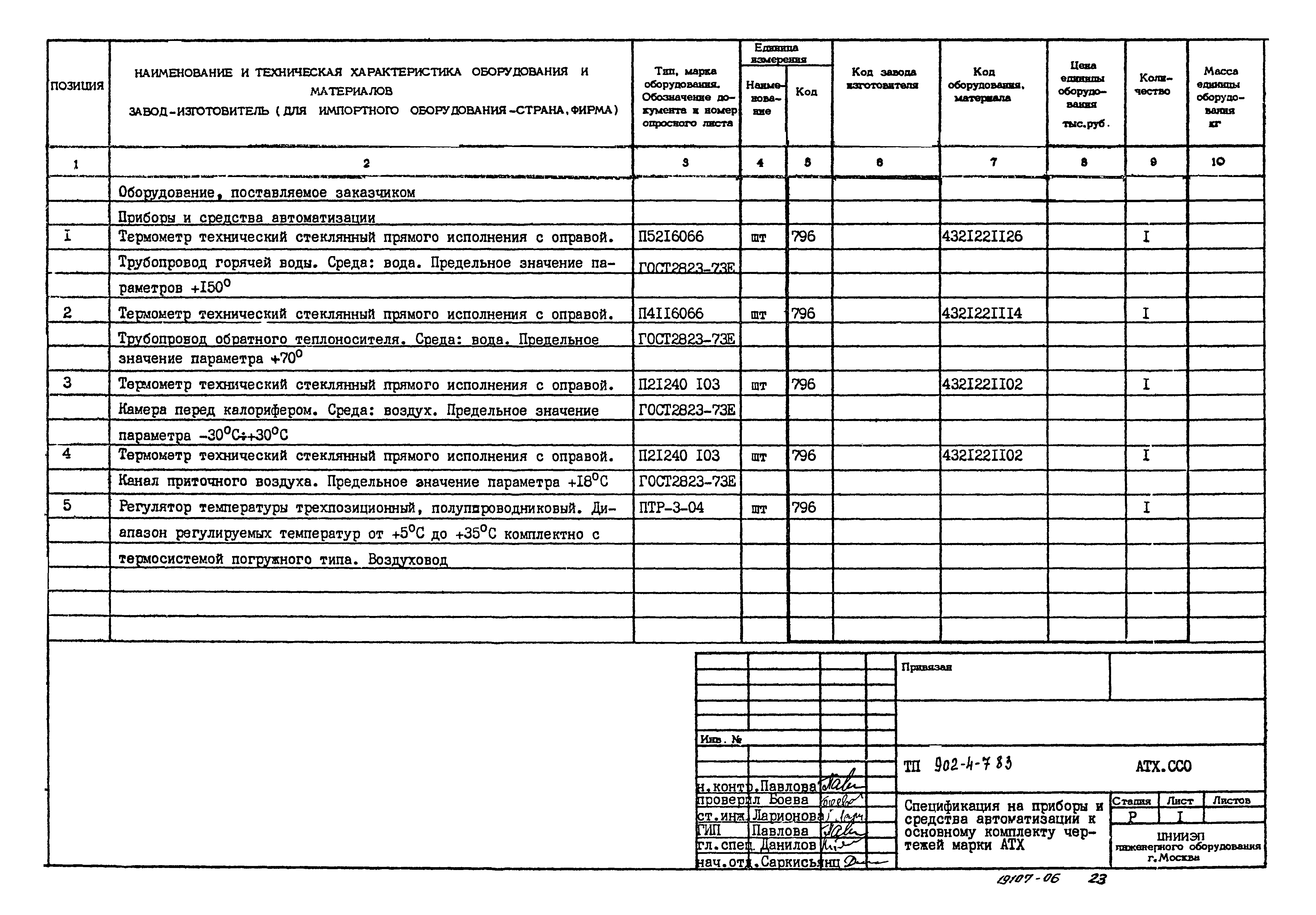 Типовой проект 902-4-7.83