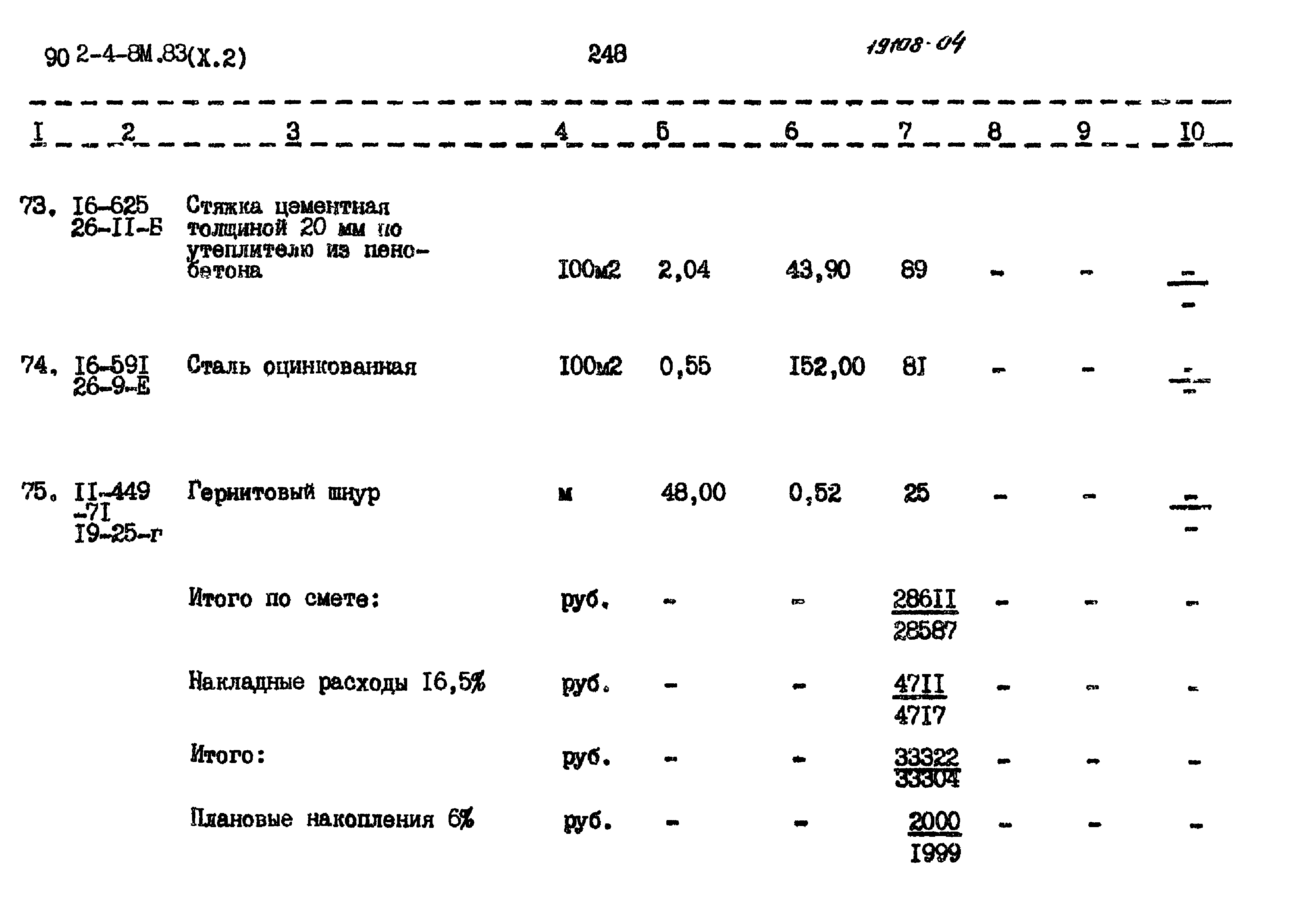 Типовой проект 902-4-8м.83