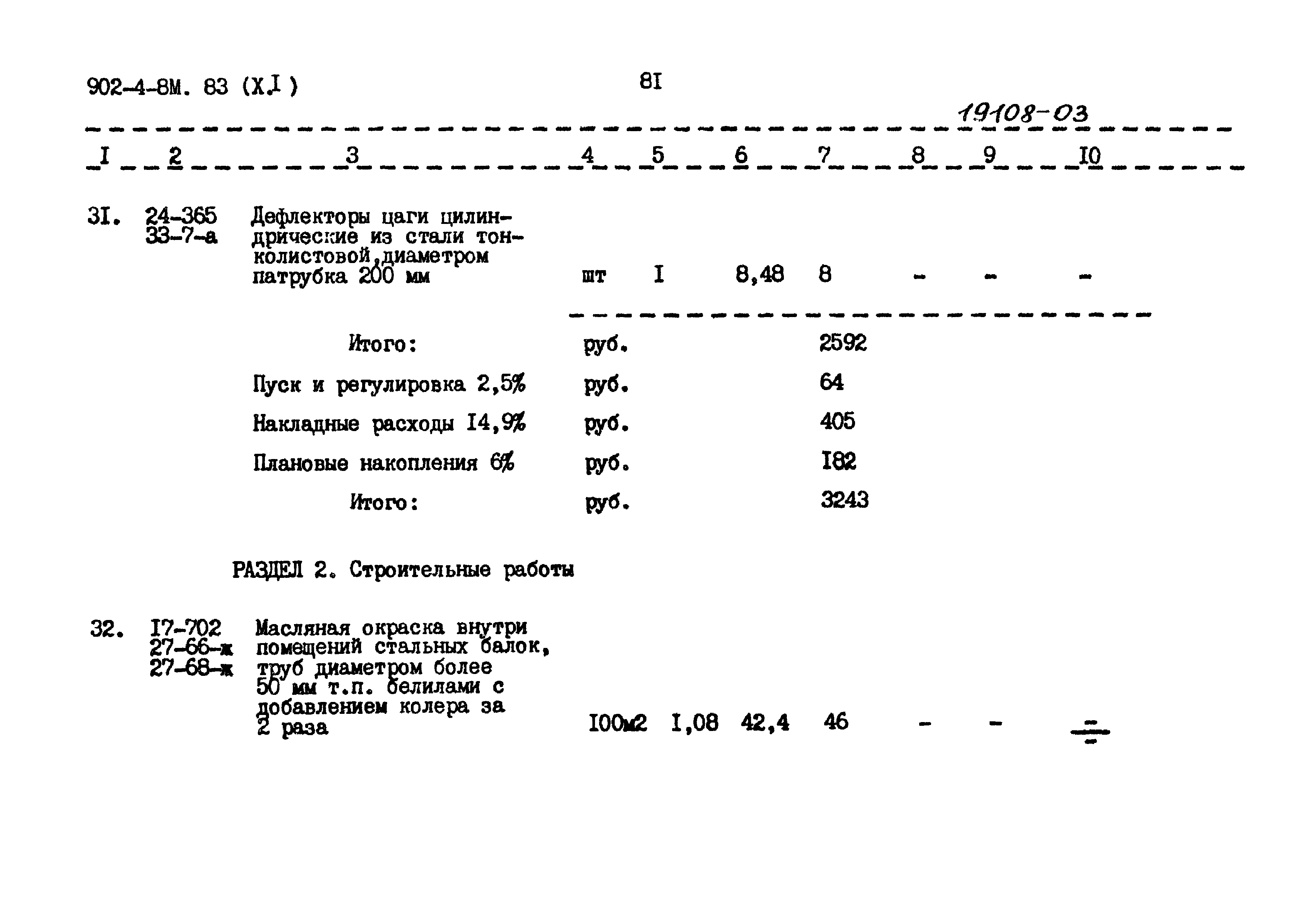 Типовой проект 902-4-8м.83