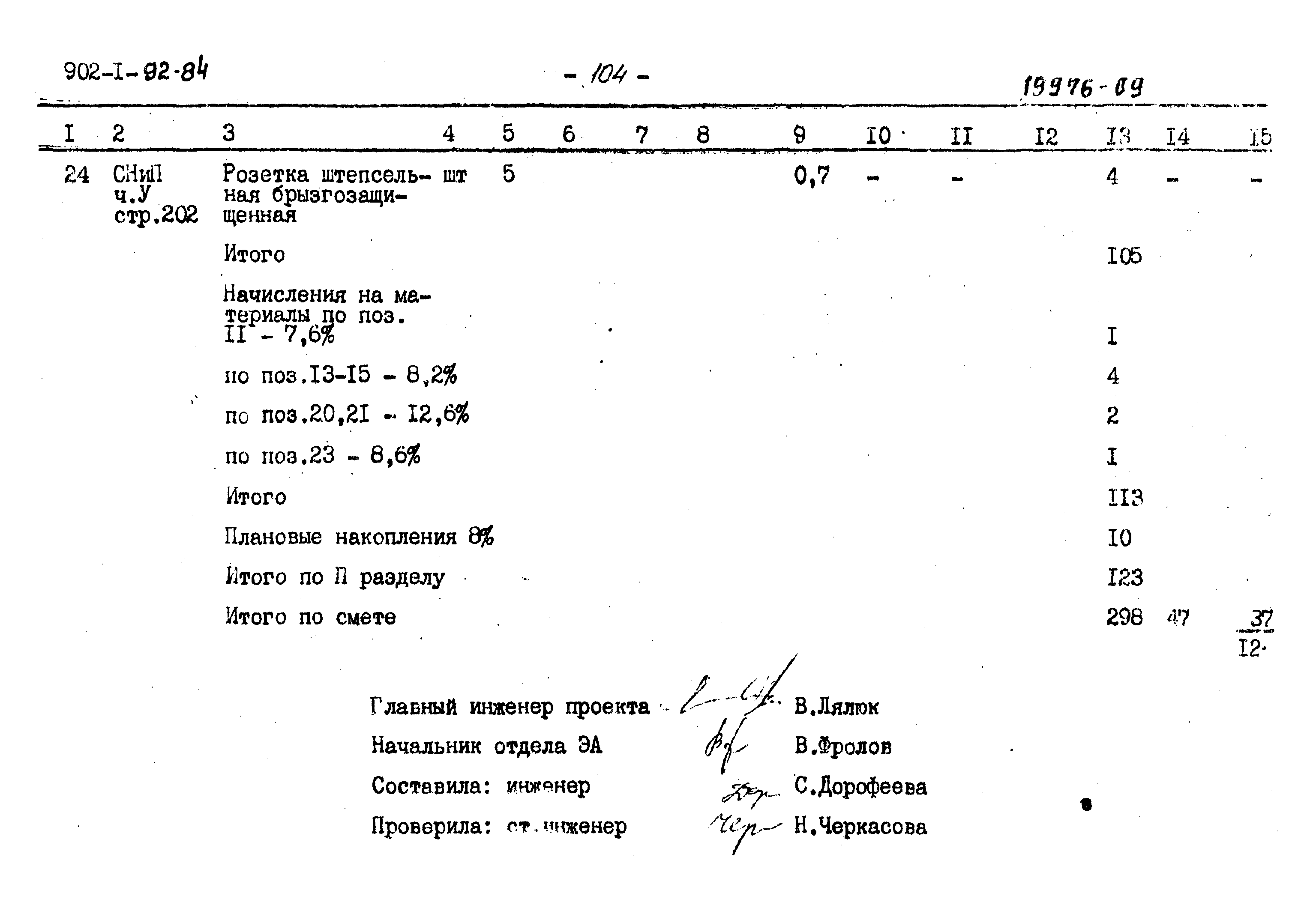 Типовой проект 902-1-95.84