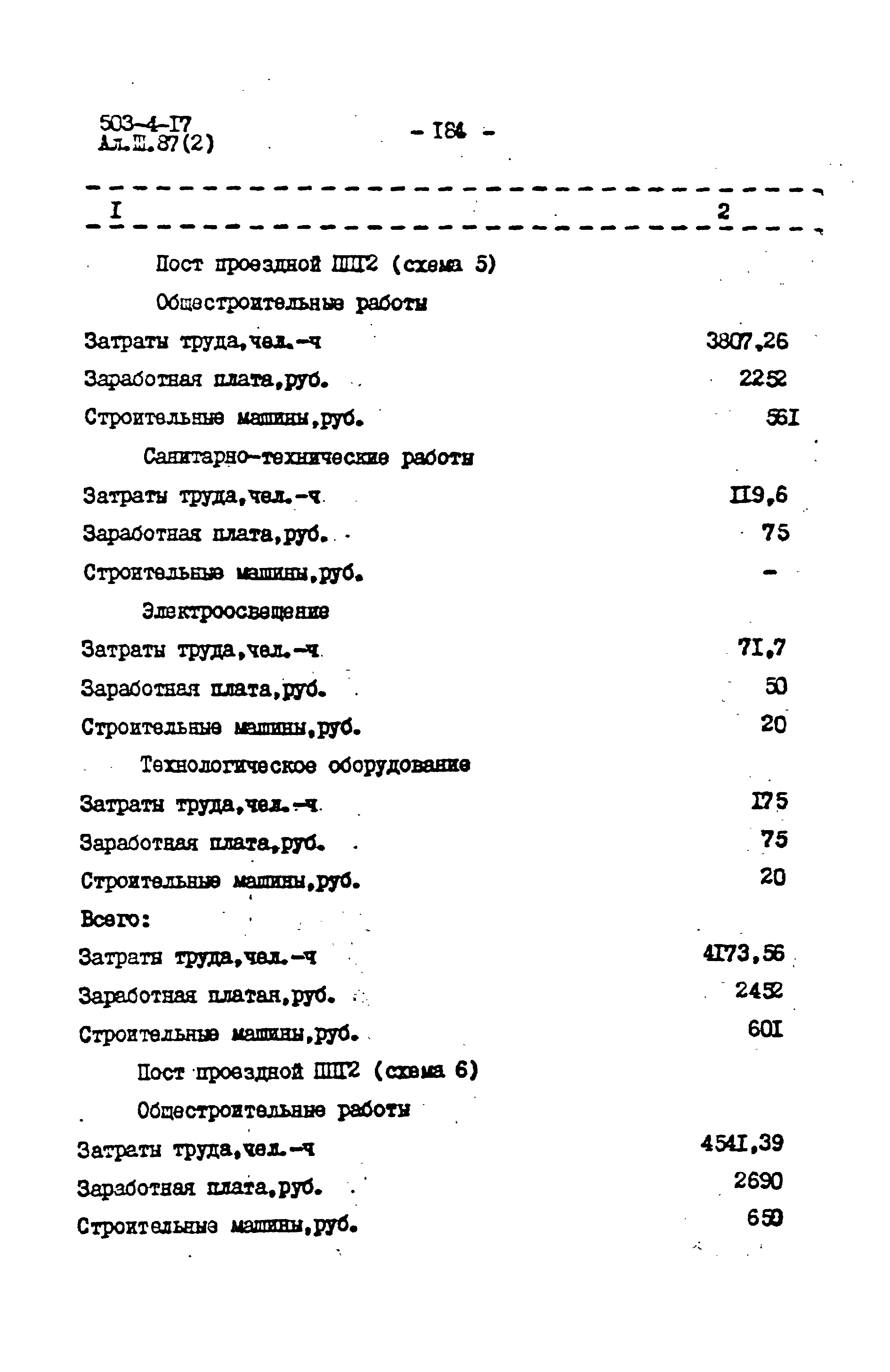 Типовой проект 503-4-17