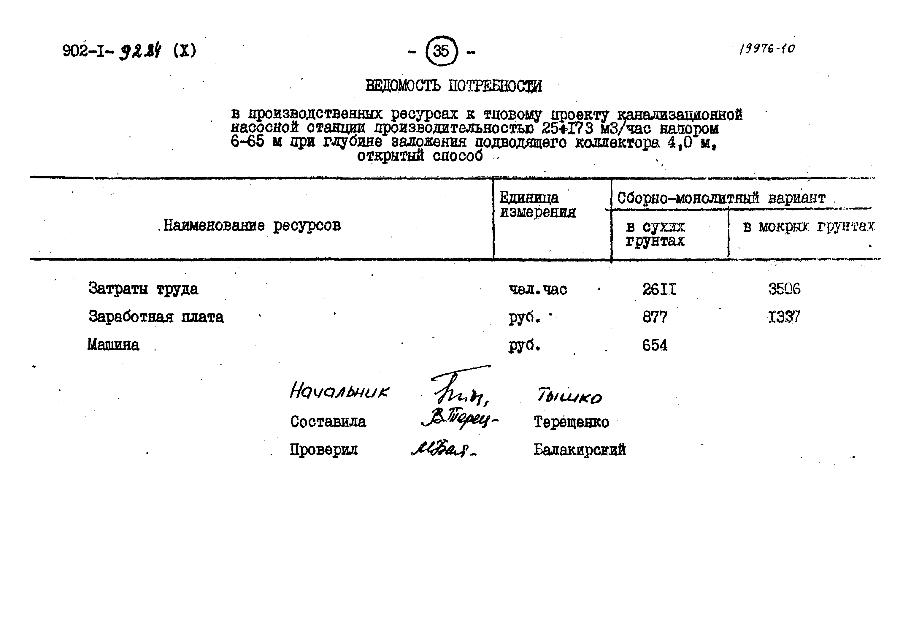 Типовой проект 902-1-92.84