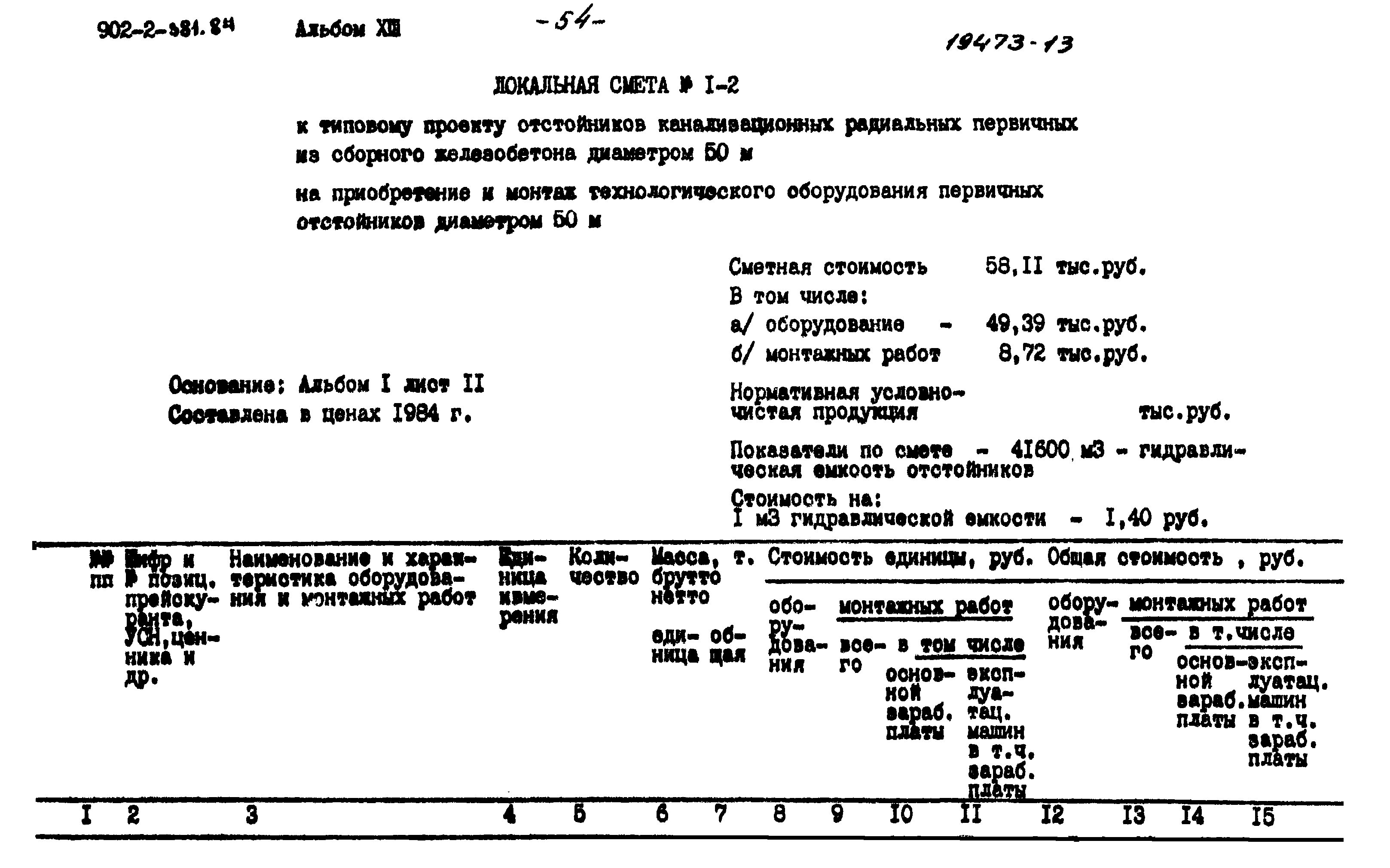 Типовой проект 902-2-381.84