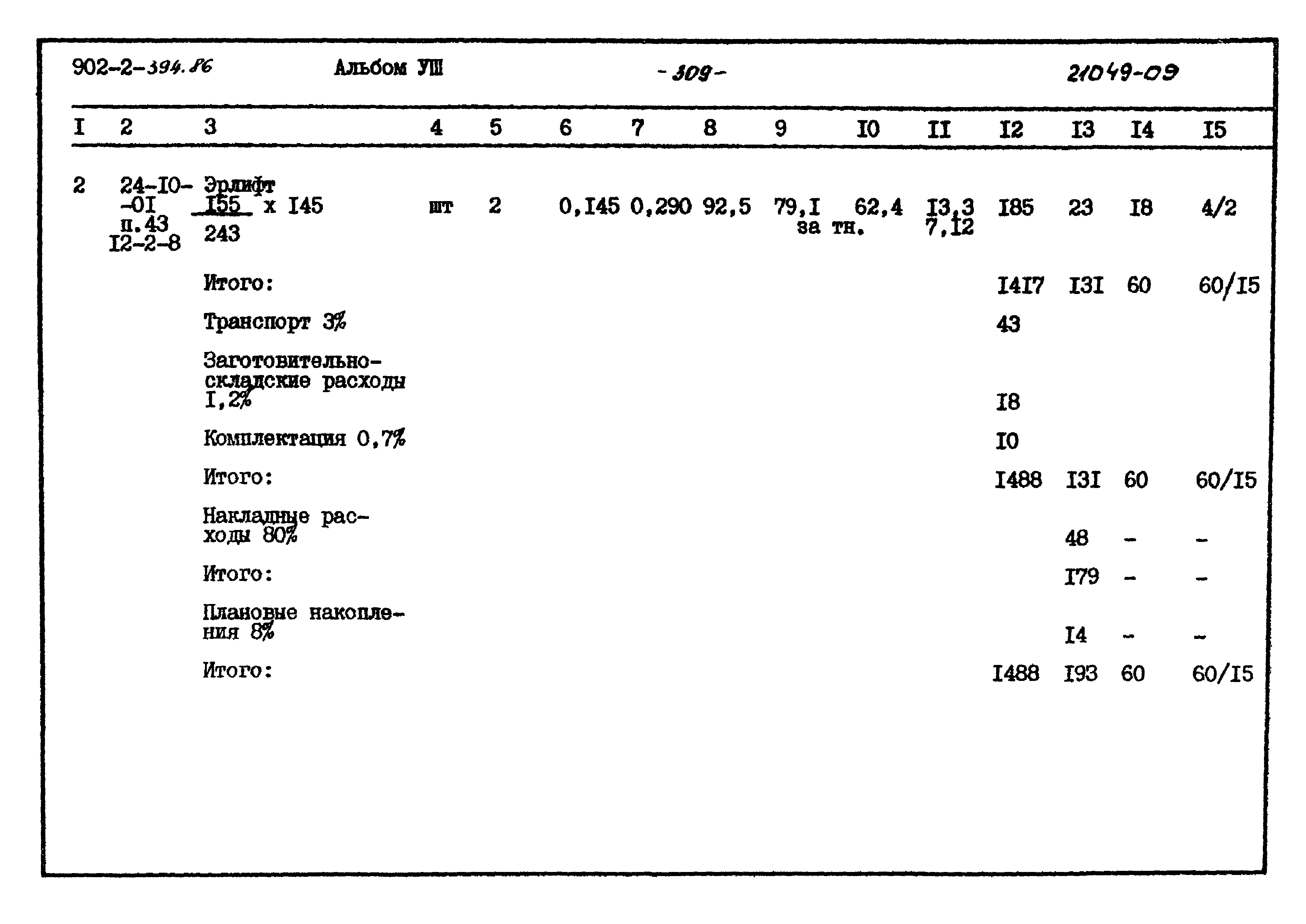 Типовой проект 902-2-394.86