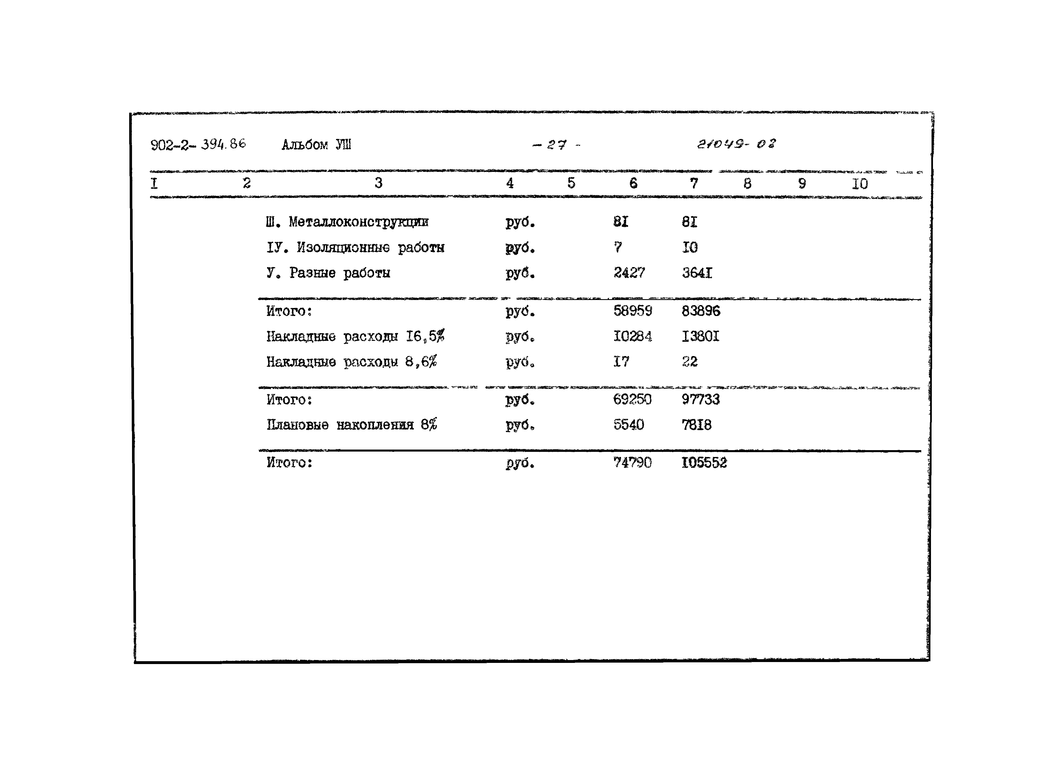 Типовой проект 902-2-394.86