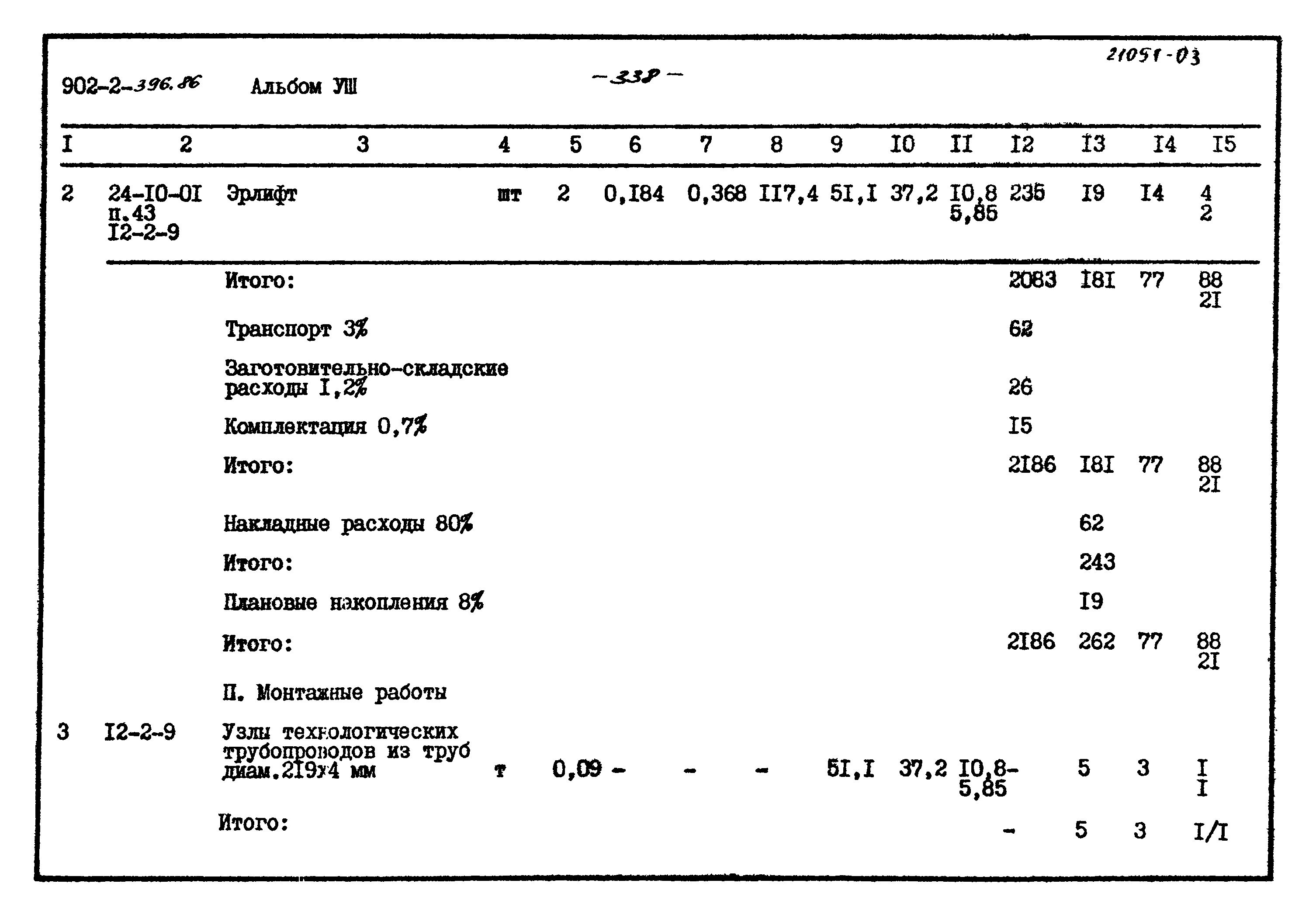 Типовой проект 902-2-396.86