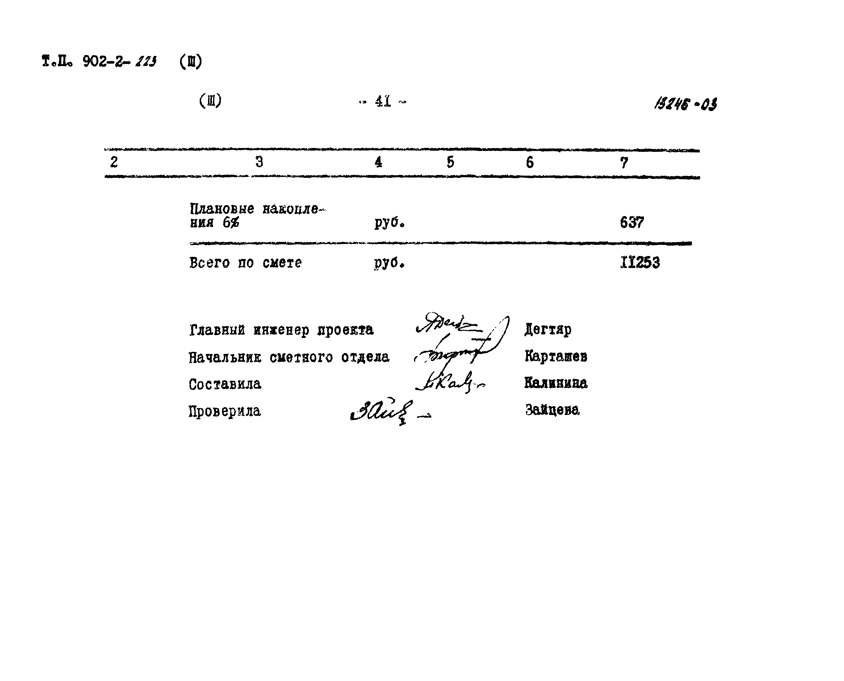 Типовой проект 902-2-223