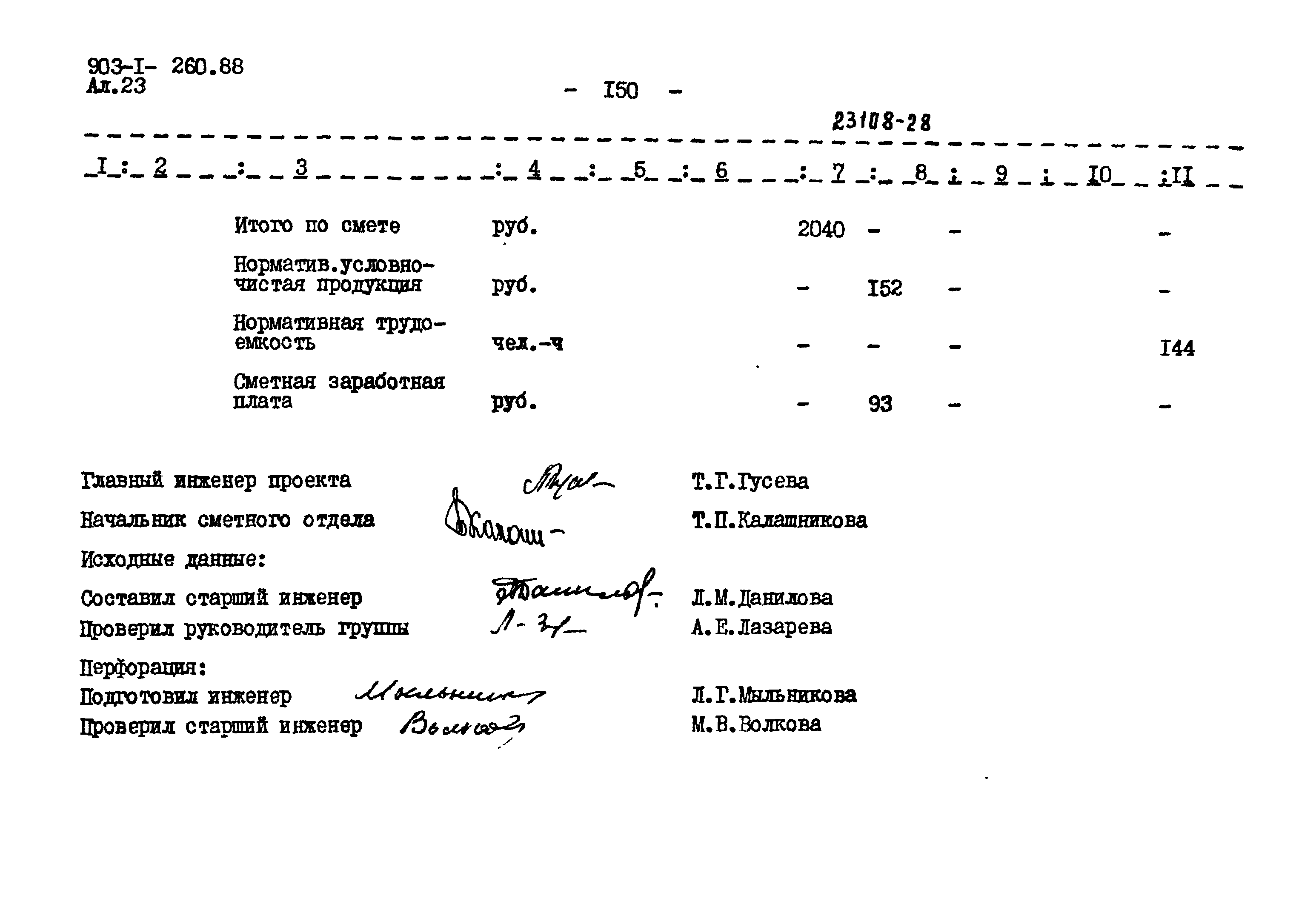 Типовой проект 903-1-260.88