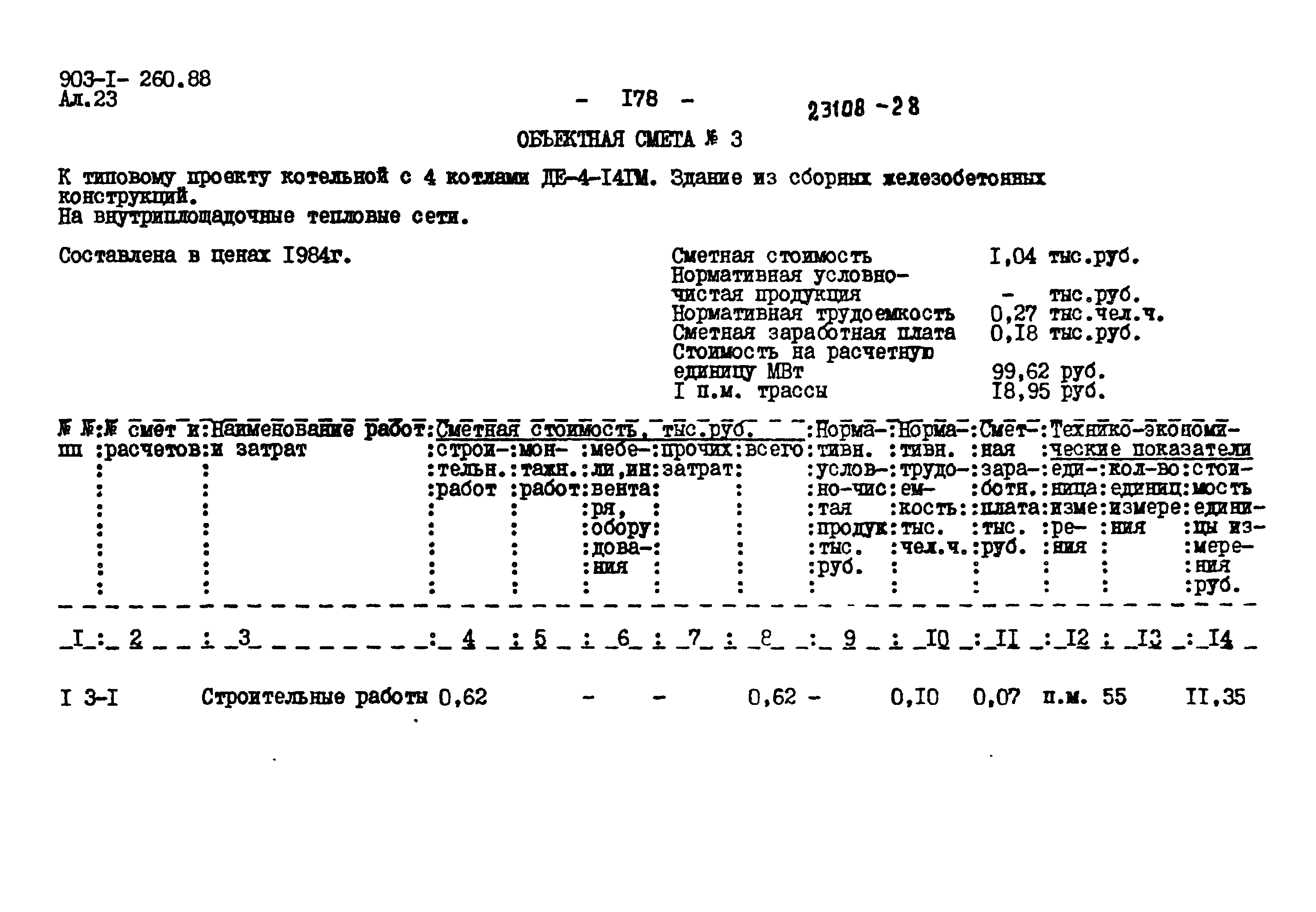 Типовой проект 903-1-260.88