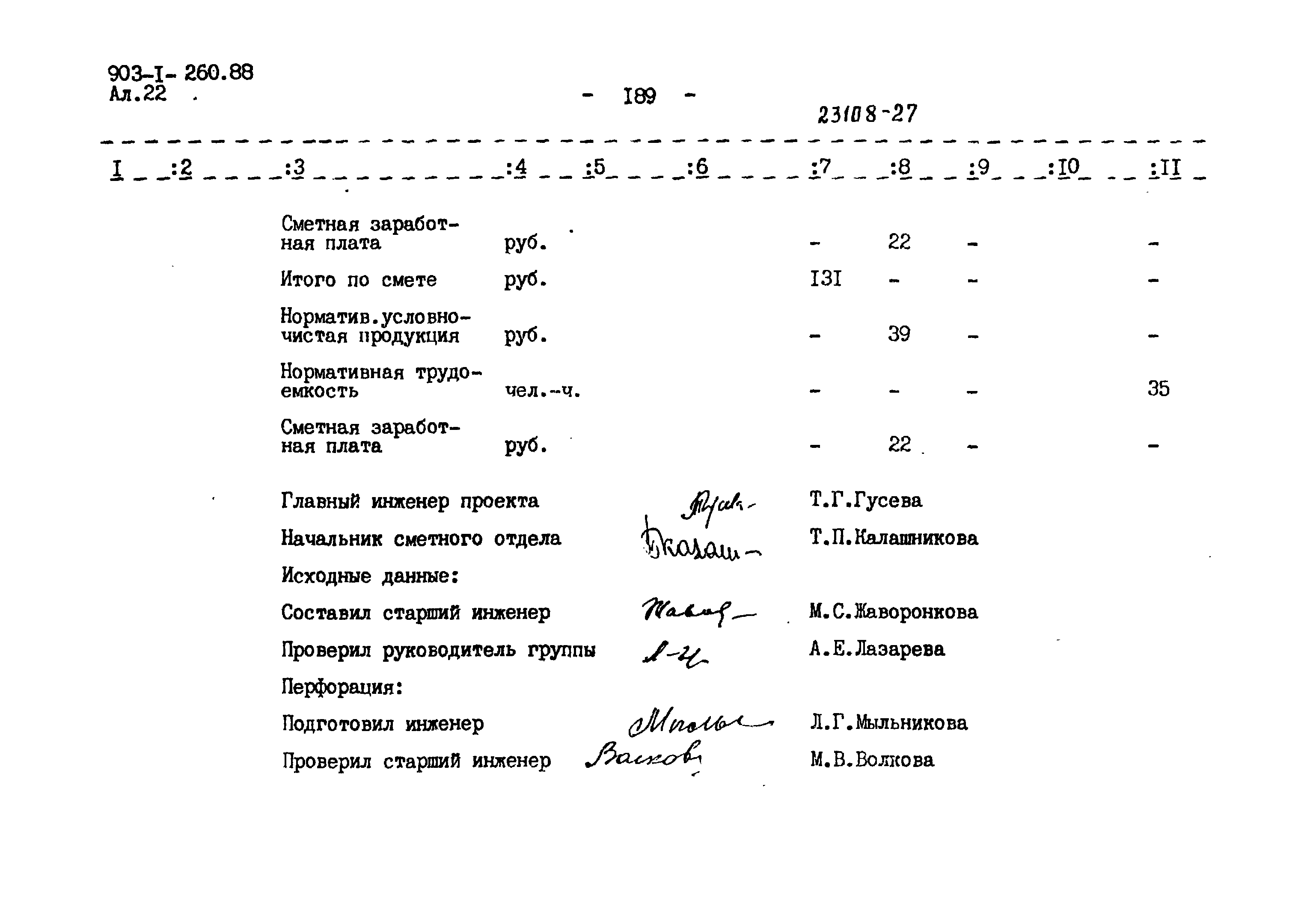 Типовой проект 903-1-260.88