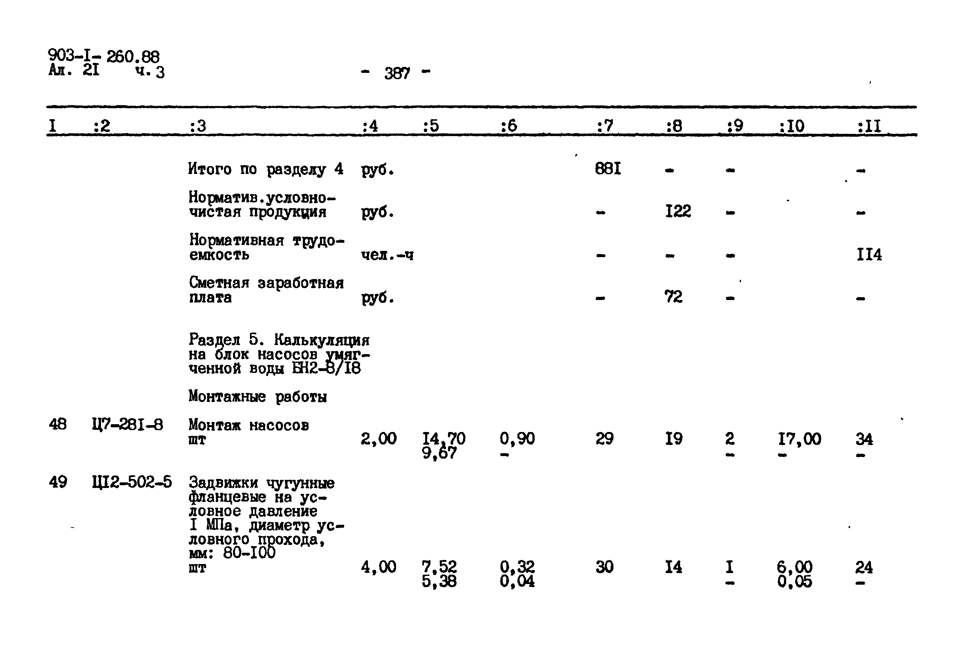 Типовой проект 903-1-260.88