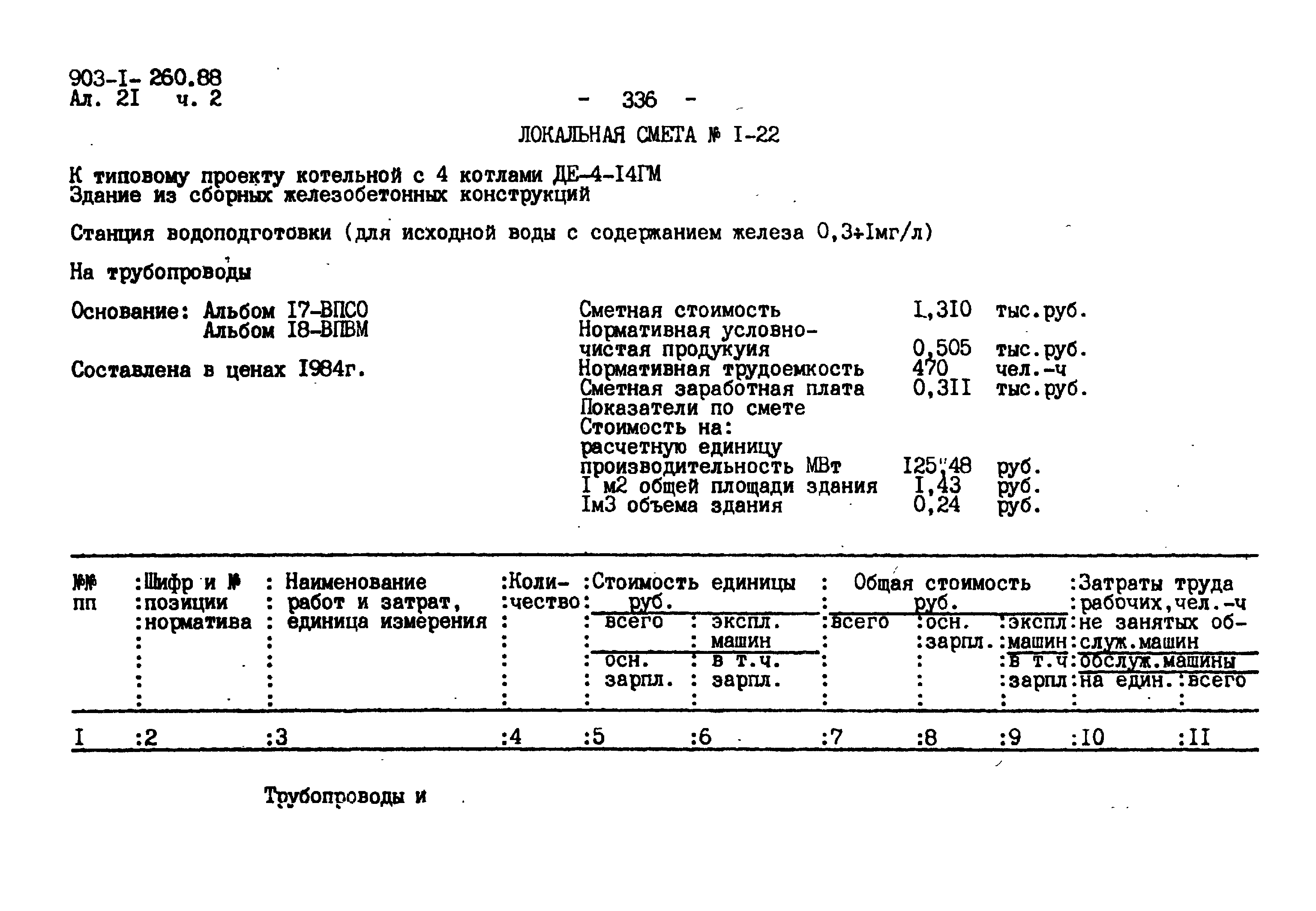 Типовой проект 903-1-260.88