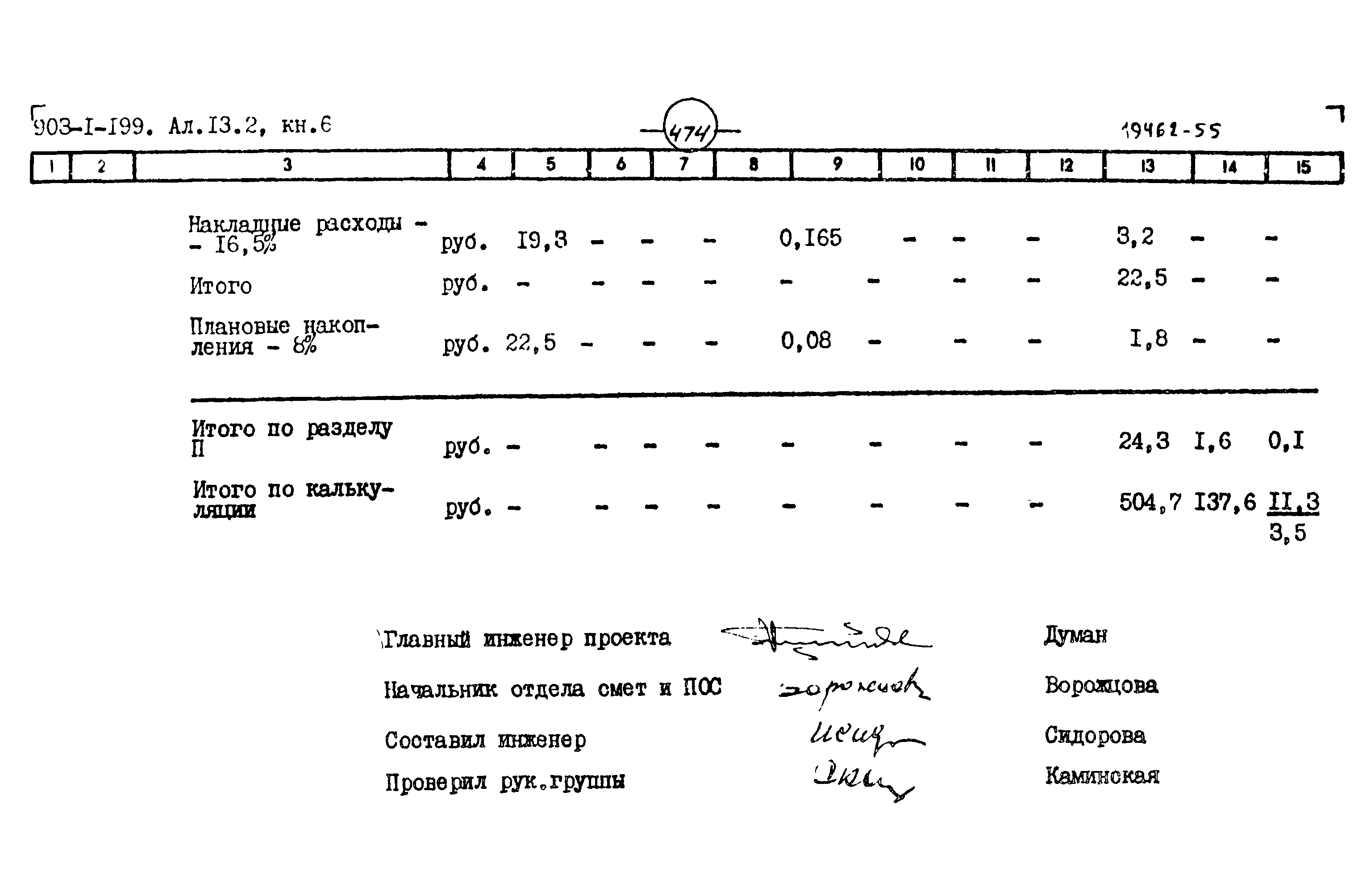 Типовой проект 903-1-199