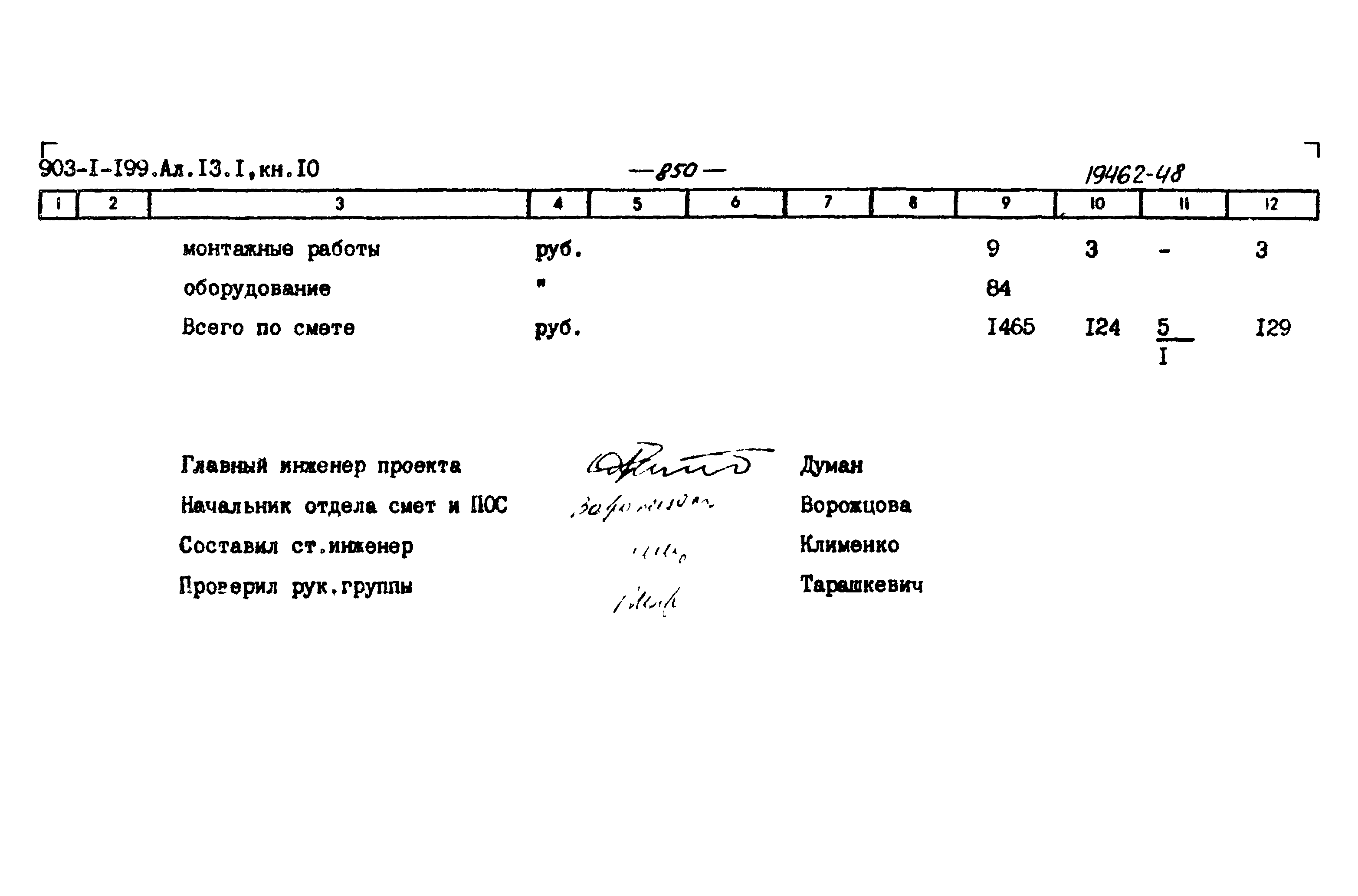 Типовой проект 903-1-199