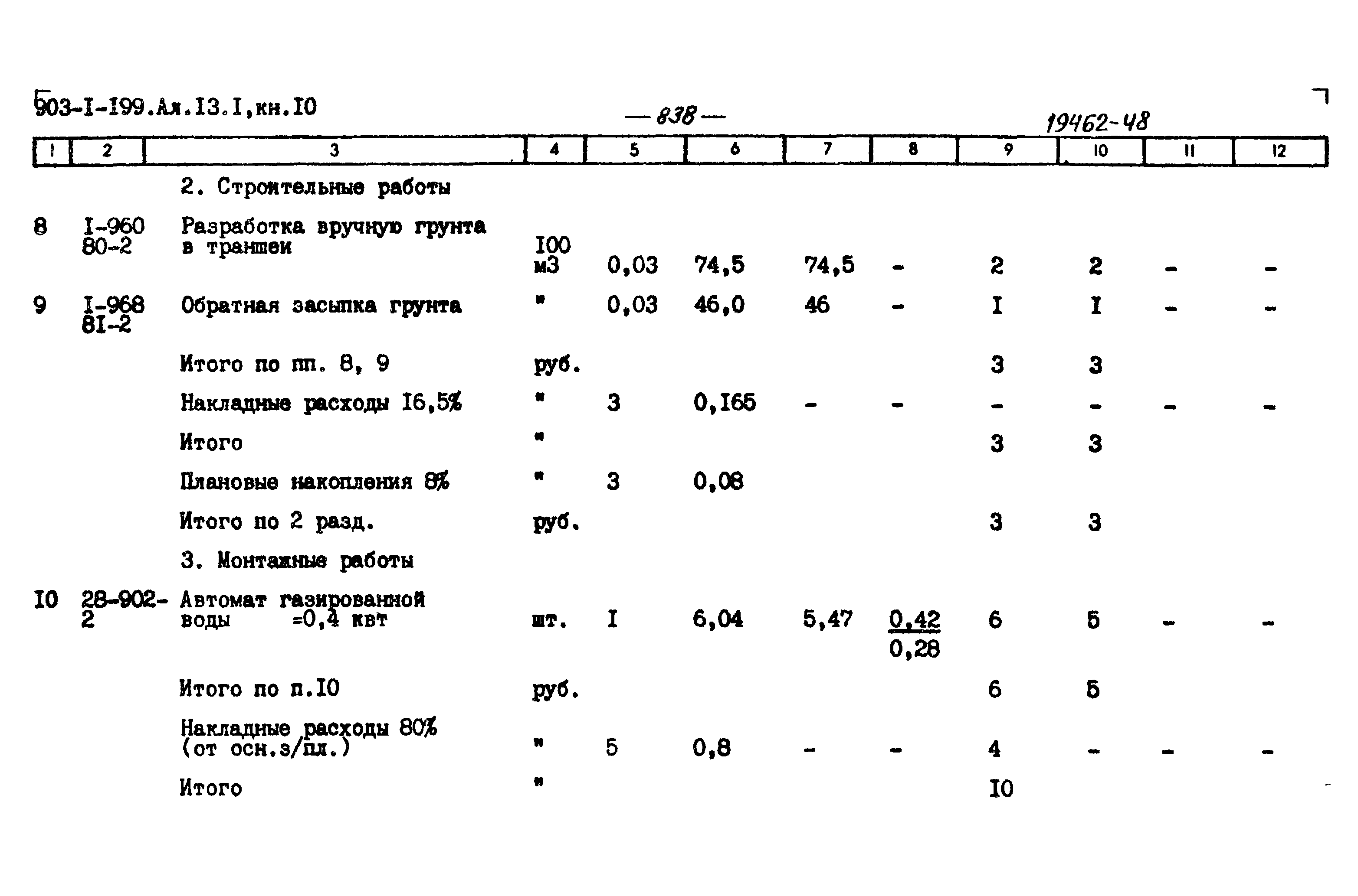 Типовой проект 903-1-199