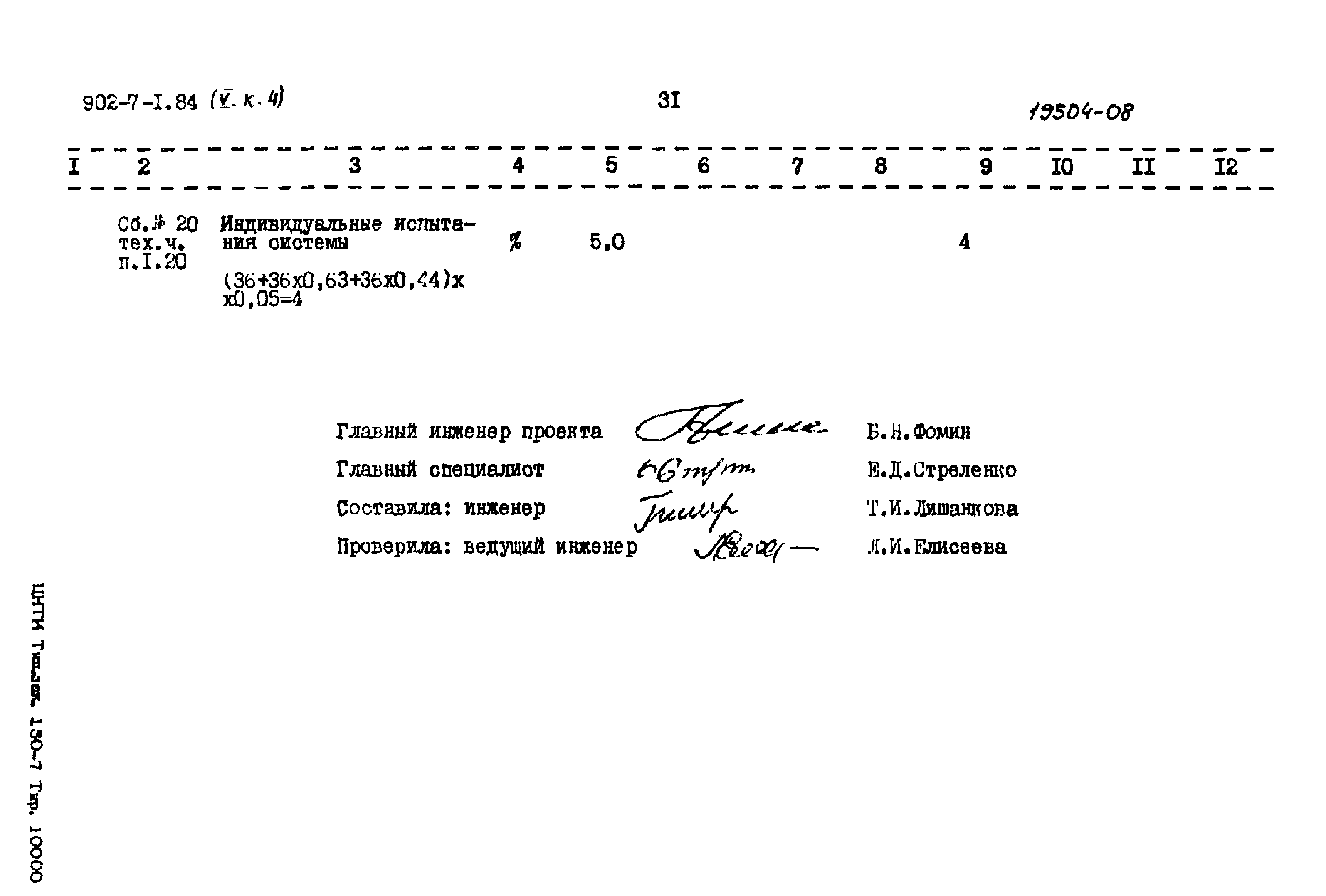 Типовой проект 902-7-1.84