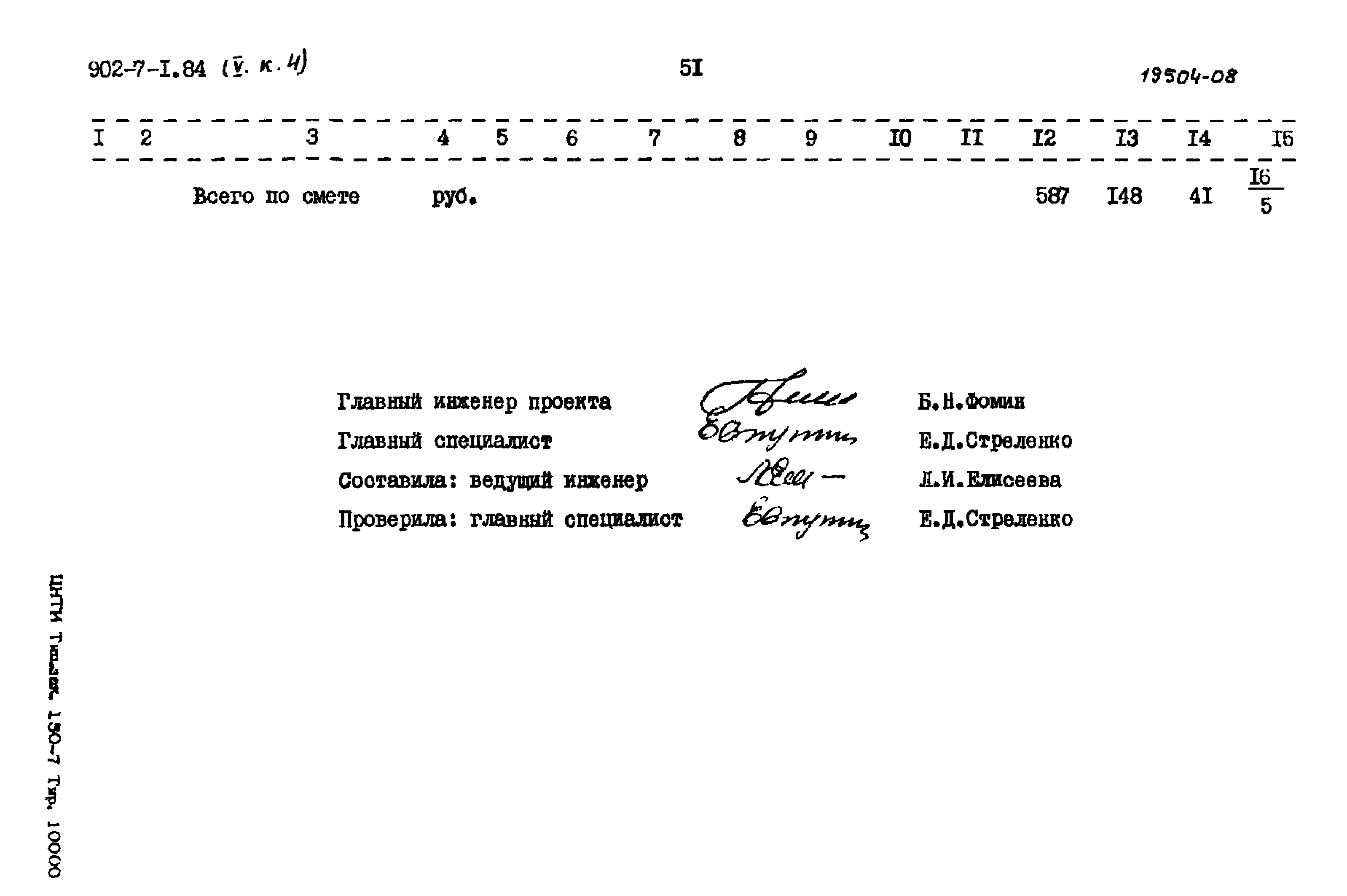 Типовой проект 902-7-1.84