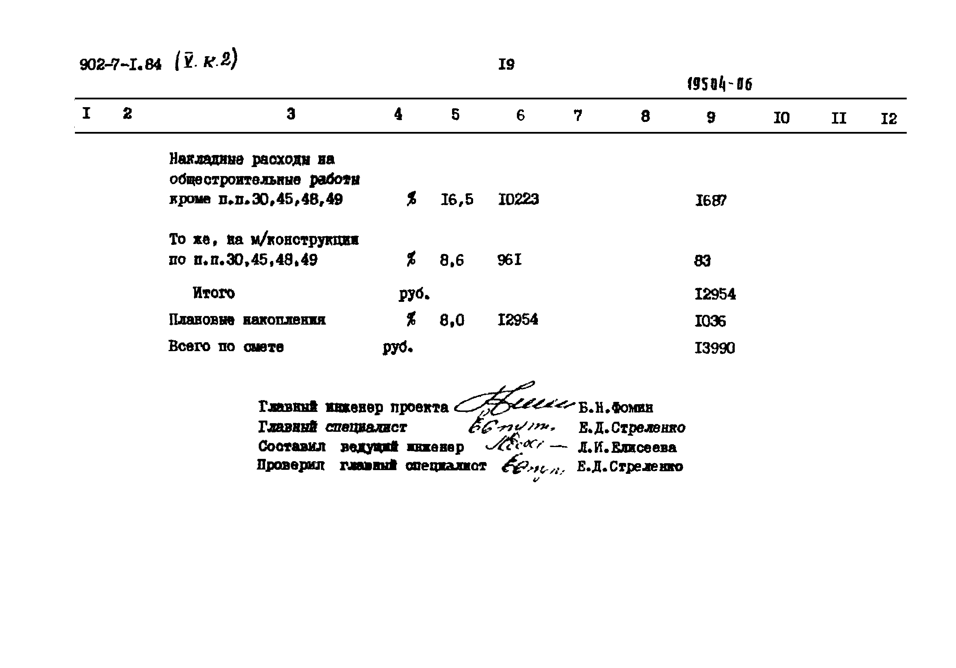 Типовой проект 902-7-1.84