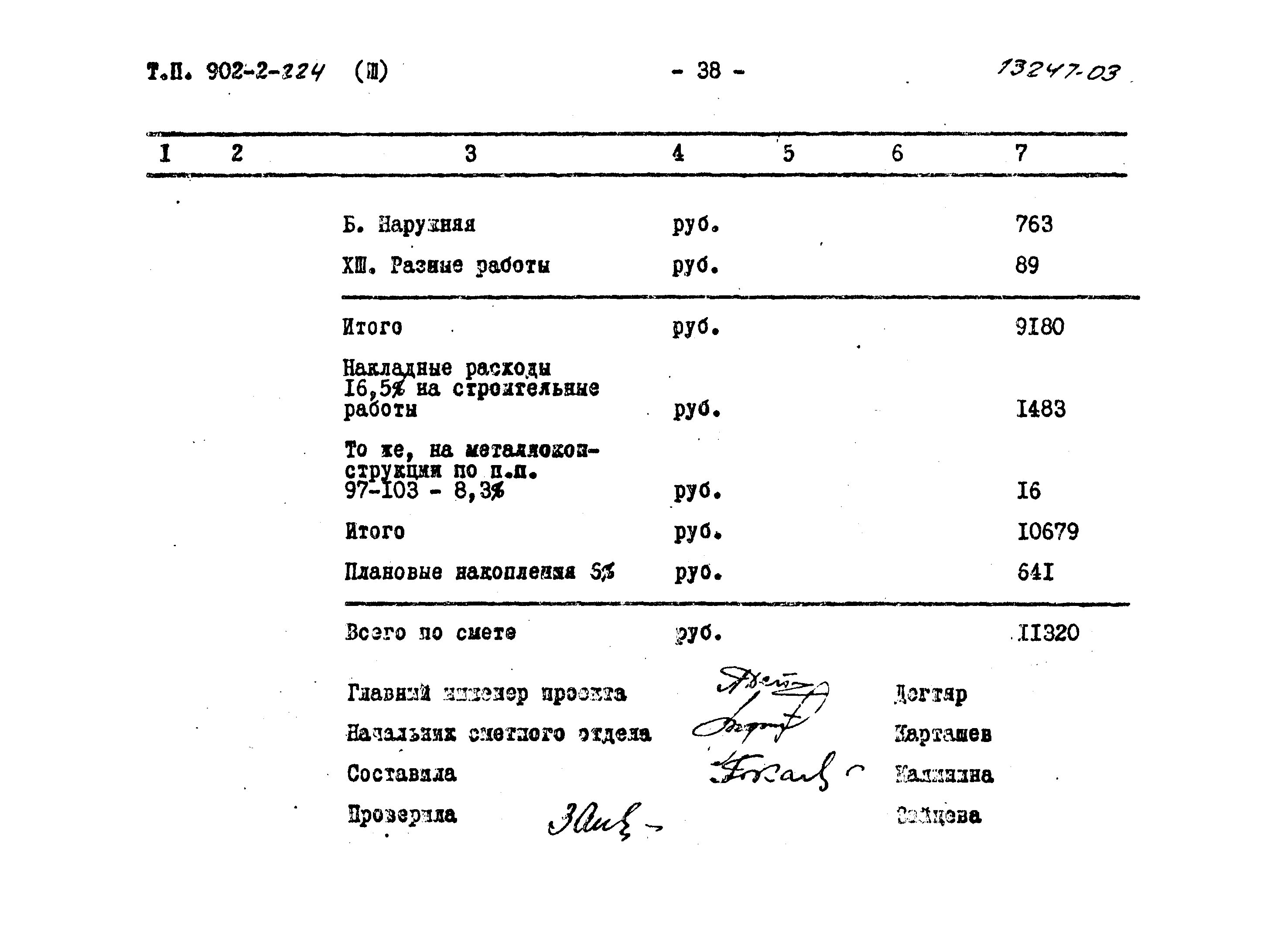 Типовой проект 902-2-224