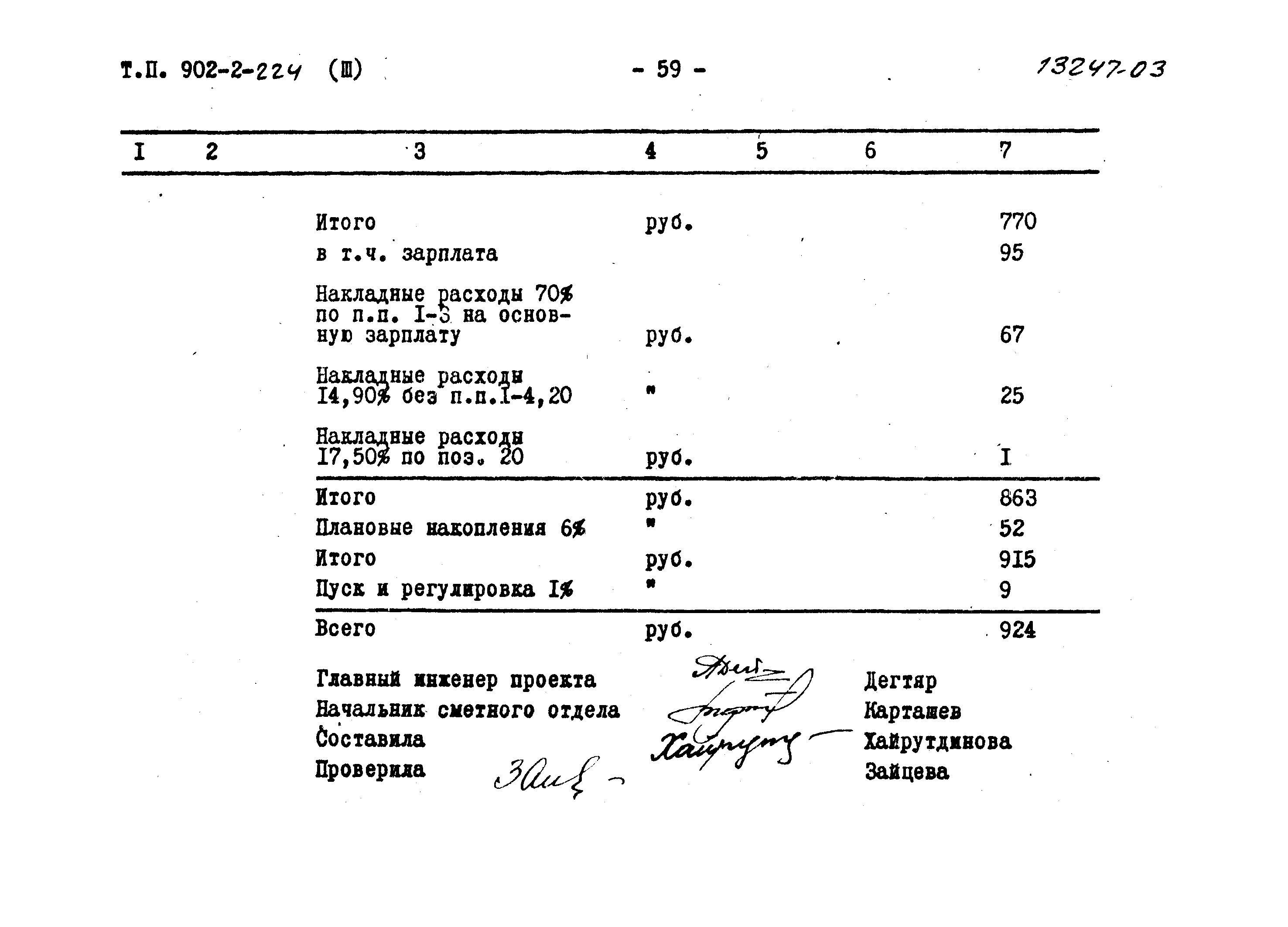 Типовой проект 902-2-224