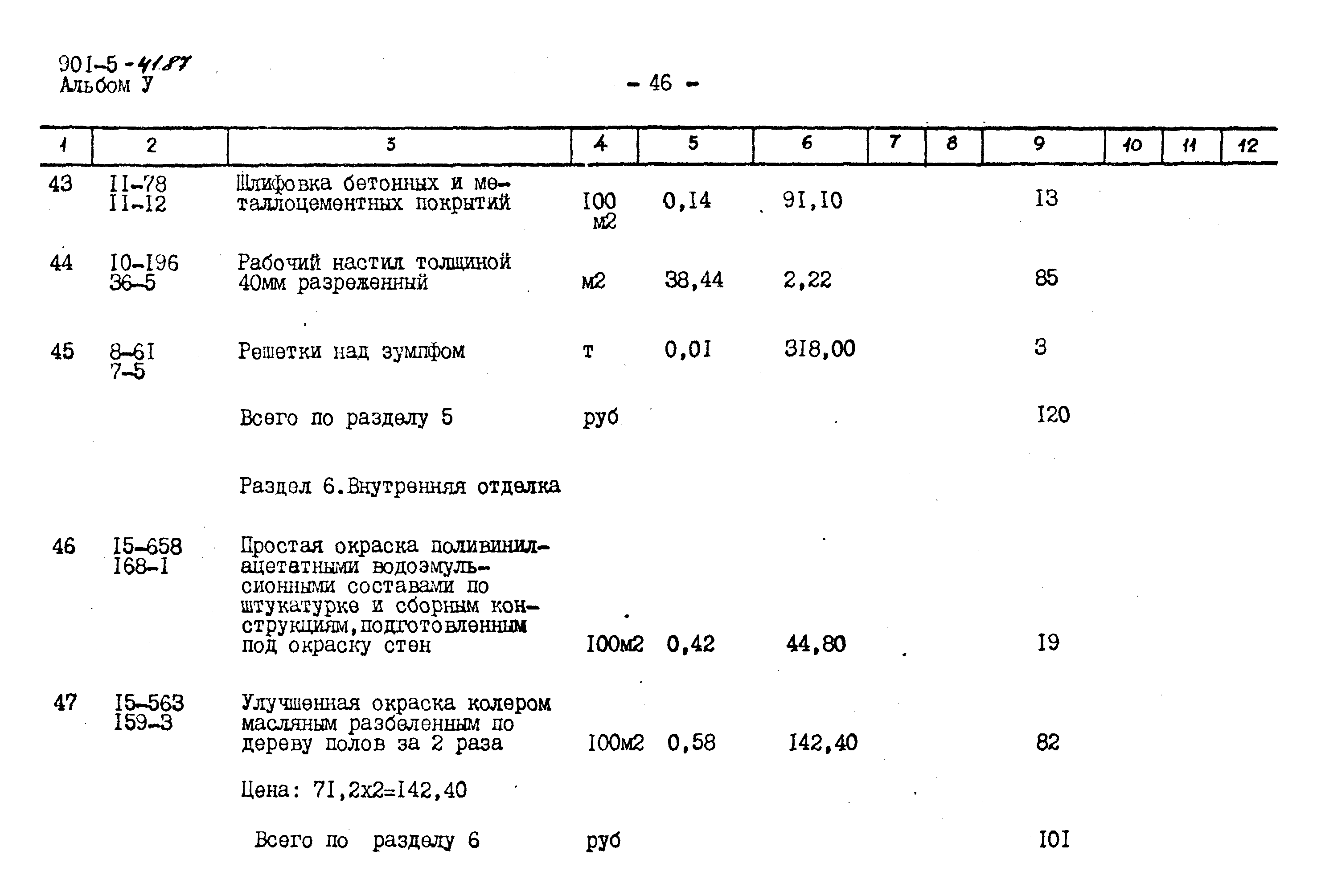 Типовой проект 901-5-41.87