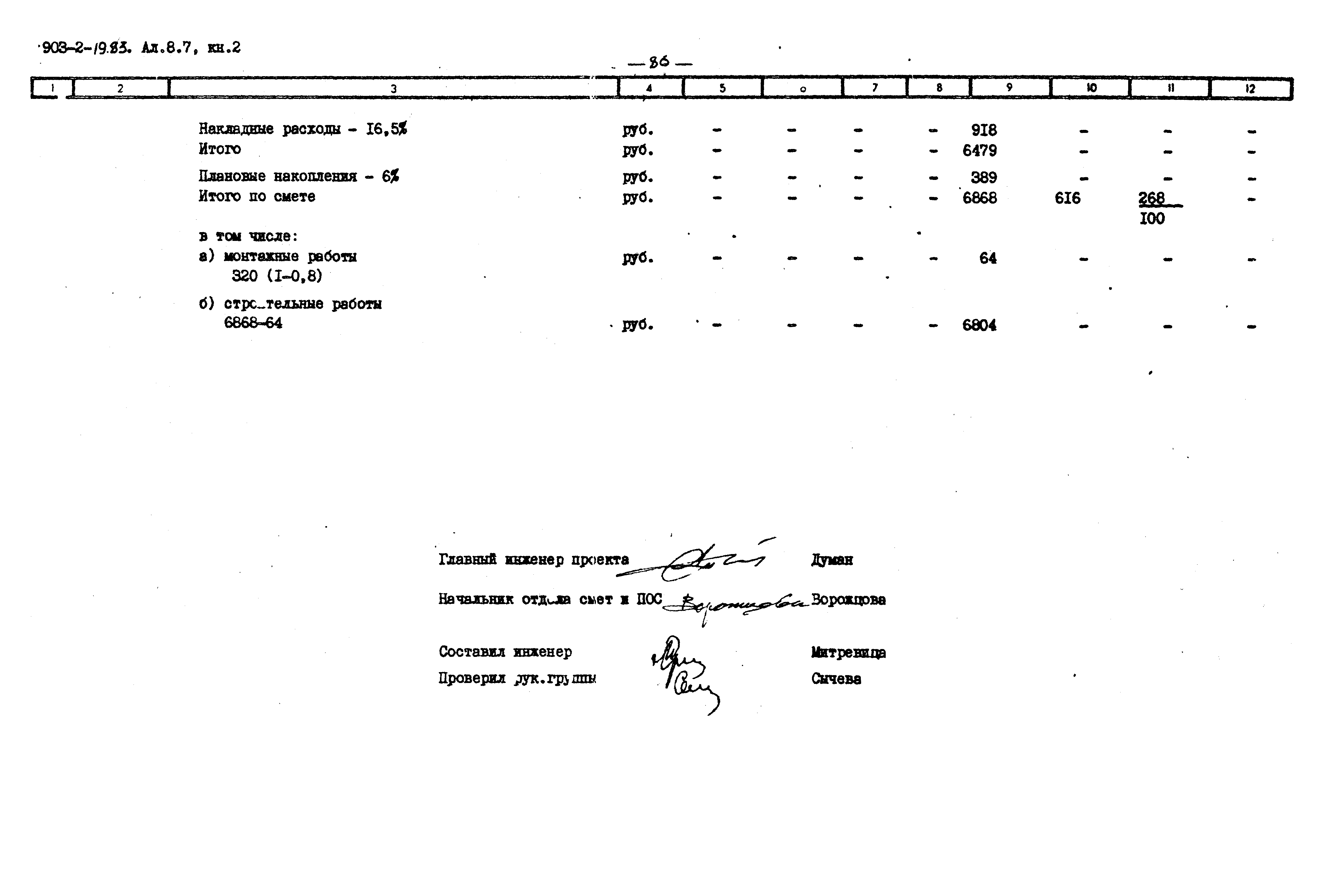 Типовой проект 903-2-19.83