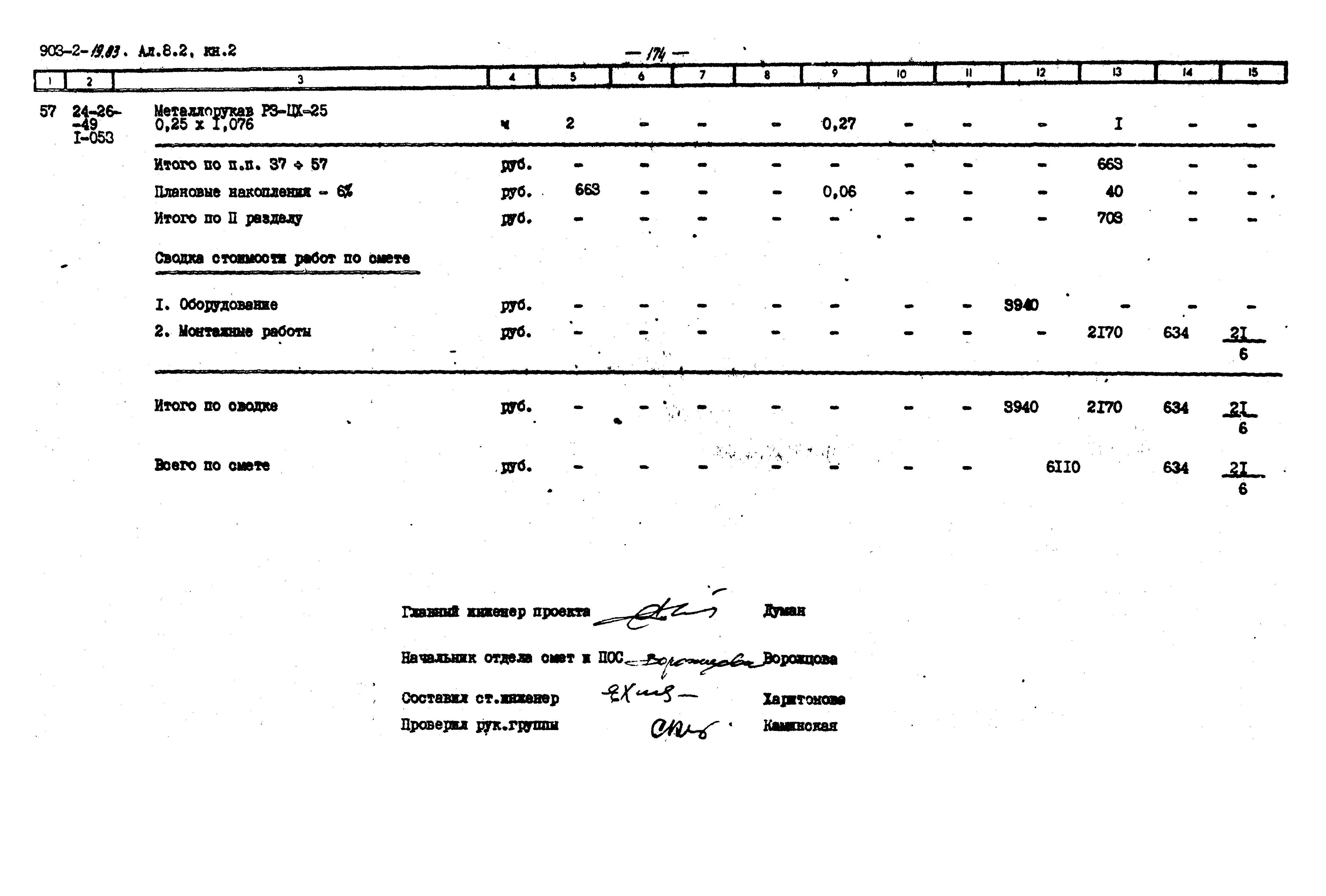 Типовой проект 903-2-19.83