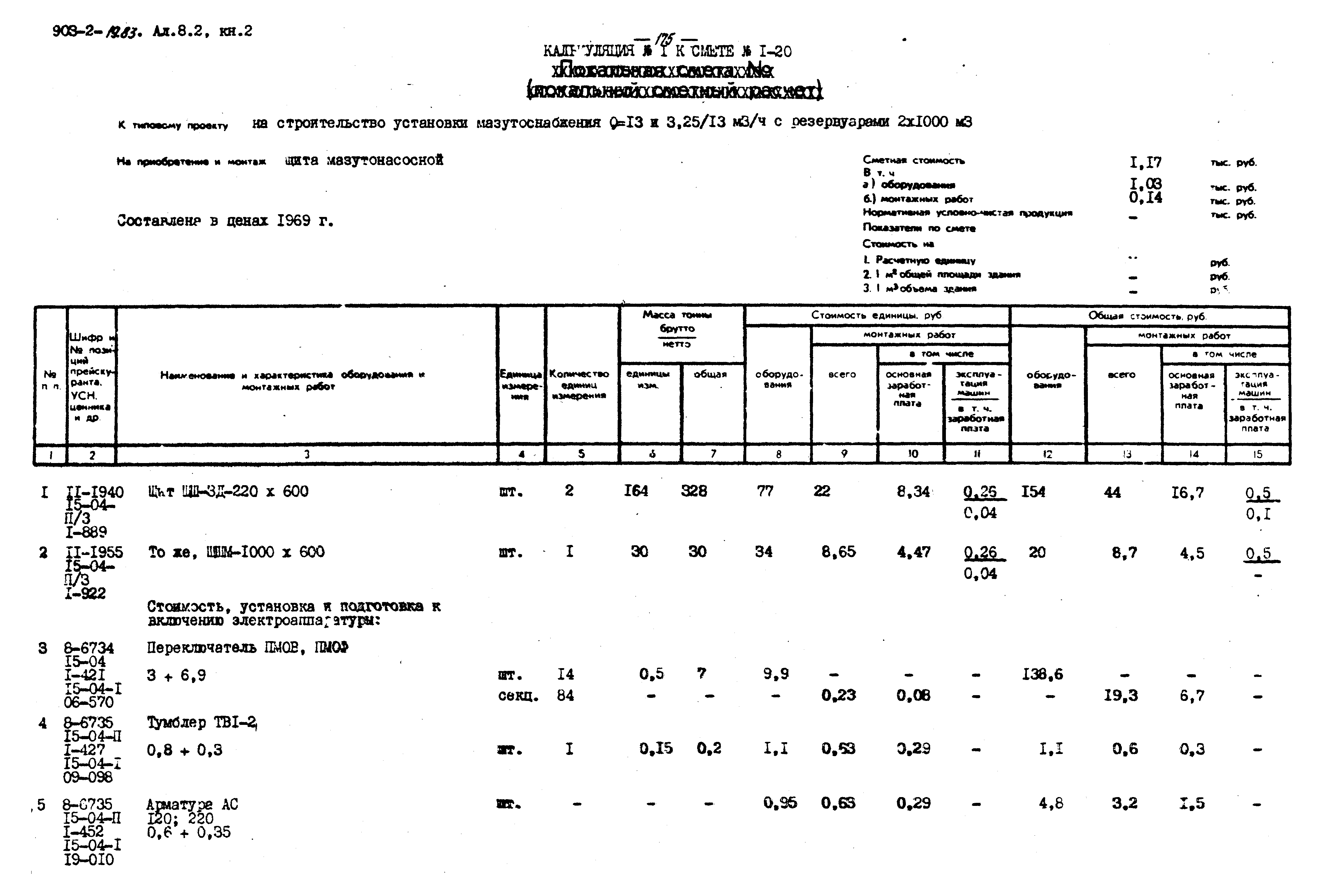 Типовой проект 903-2-19.83